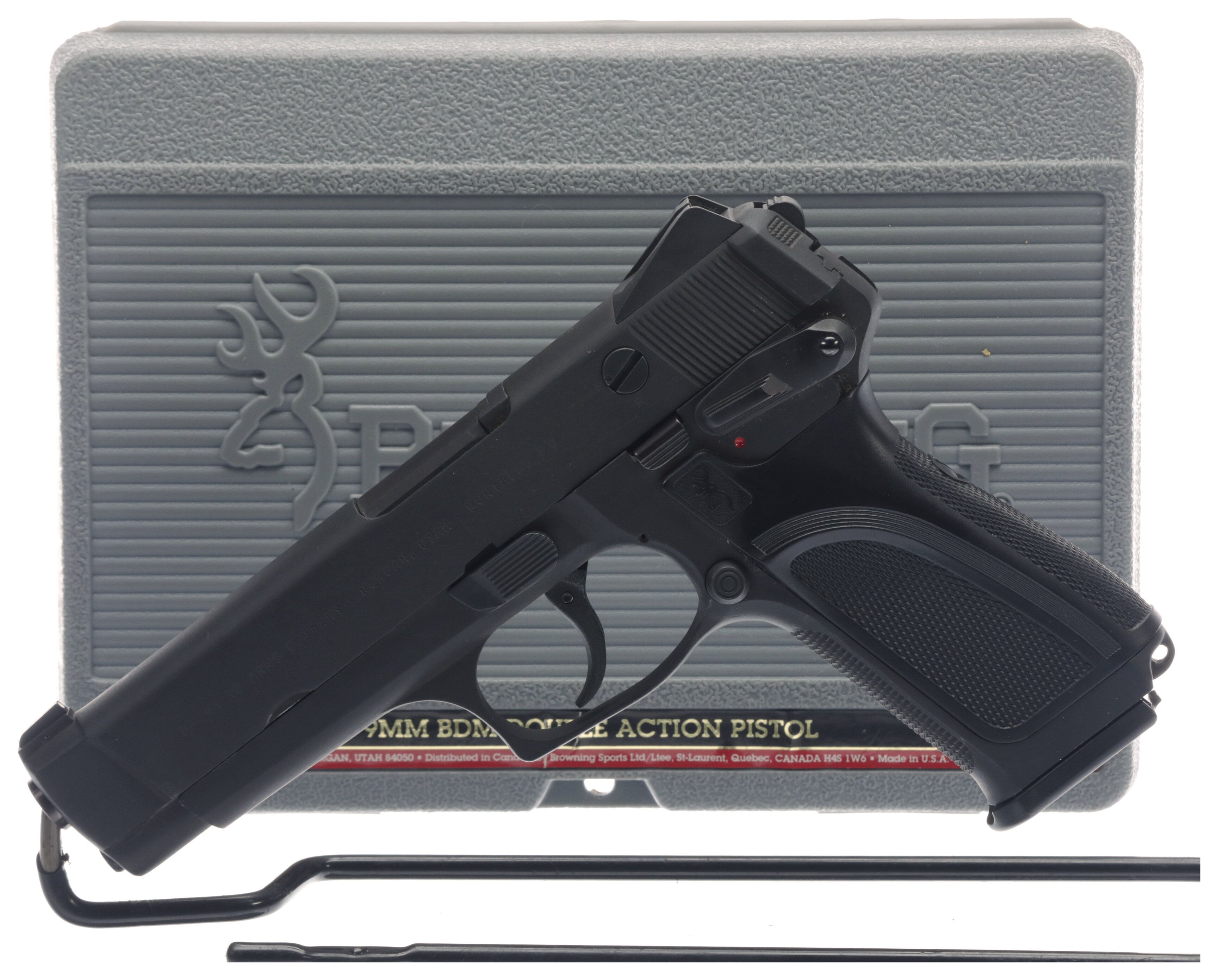 Browning BDM SemiAutomatic Pistol Rock Island Auction