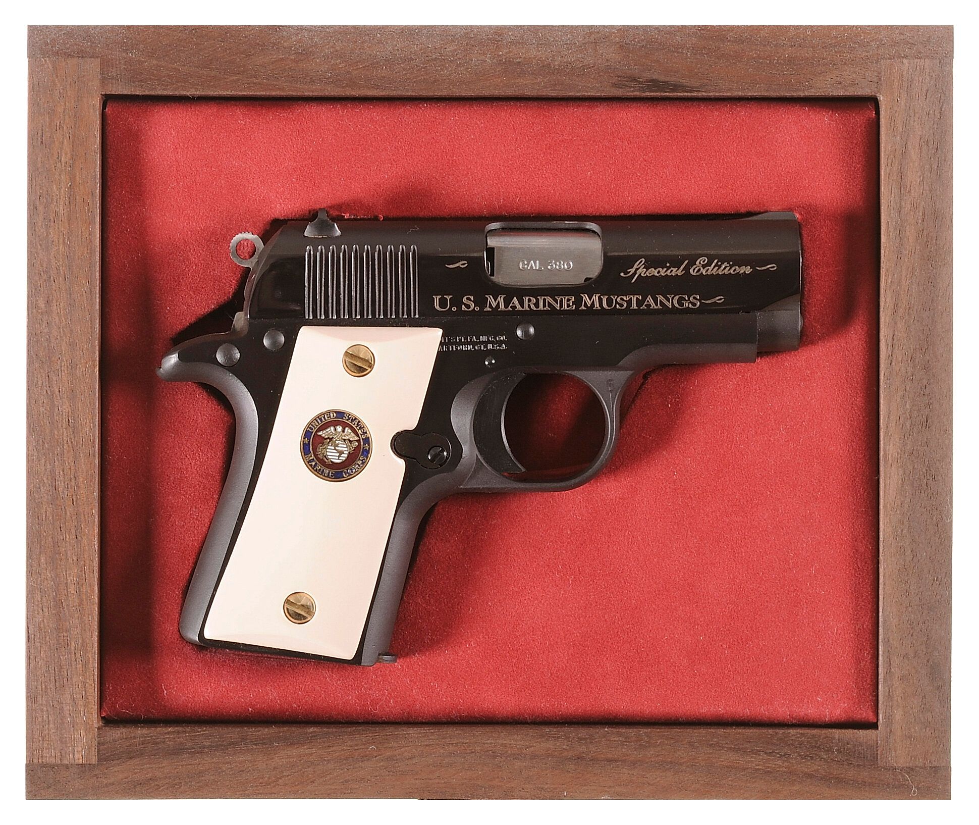 Cased Colt MK IV Series 80 Marine Mustang Pistol | Rock Island Auction
