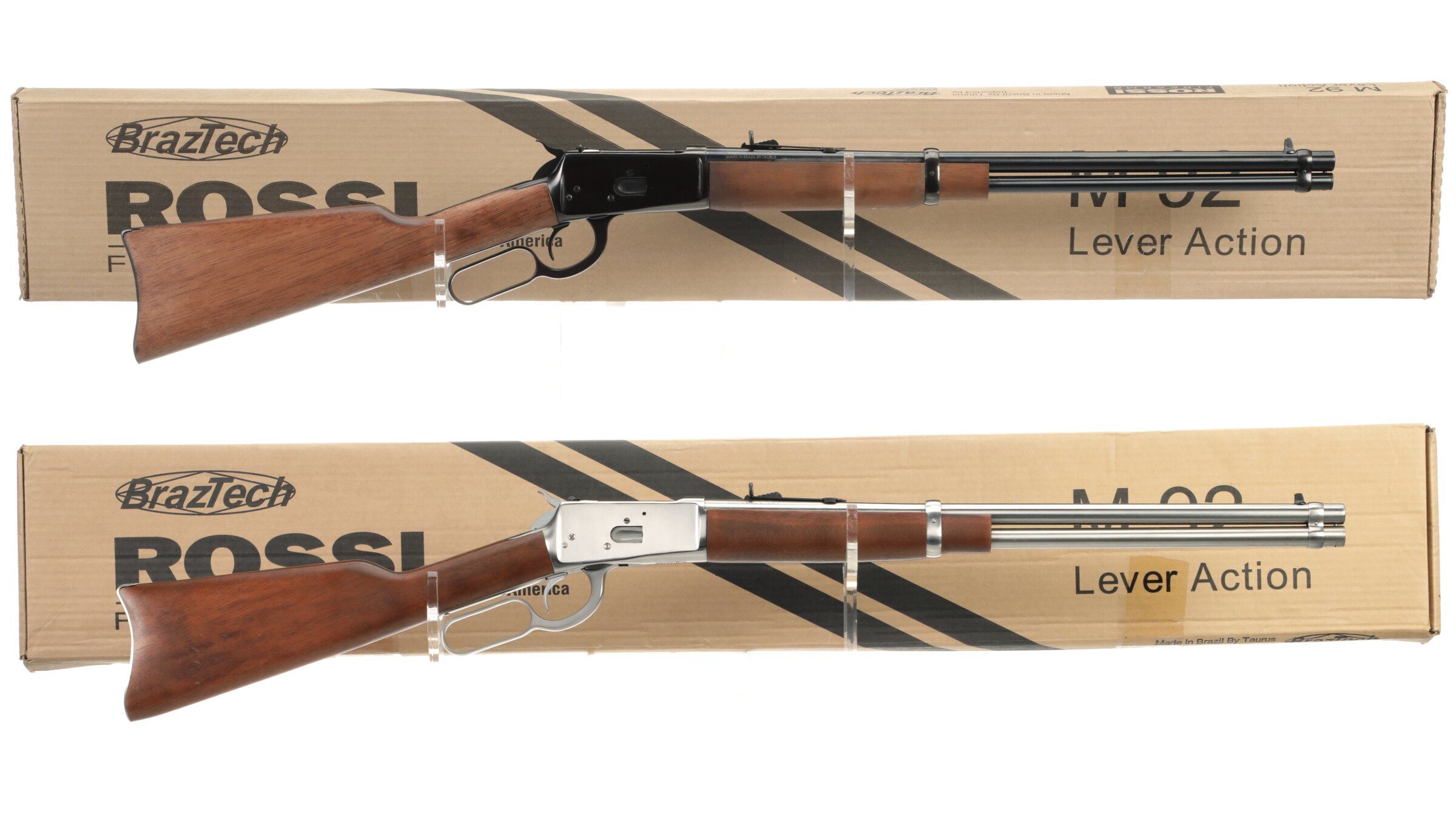 Rossi Model Two Rossi Model R92 Lever Action Long Guns with Boxes | Rock Island Auction