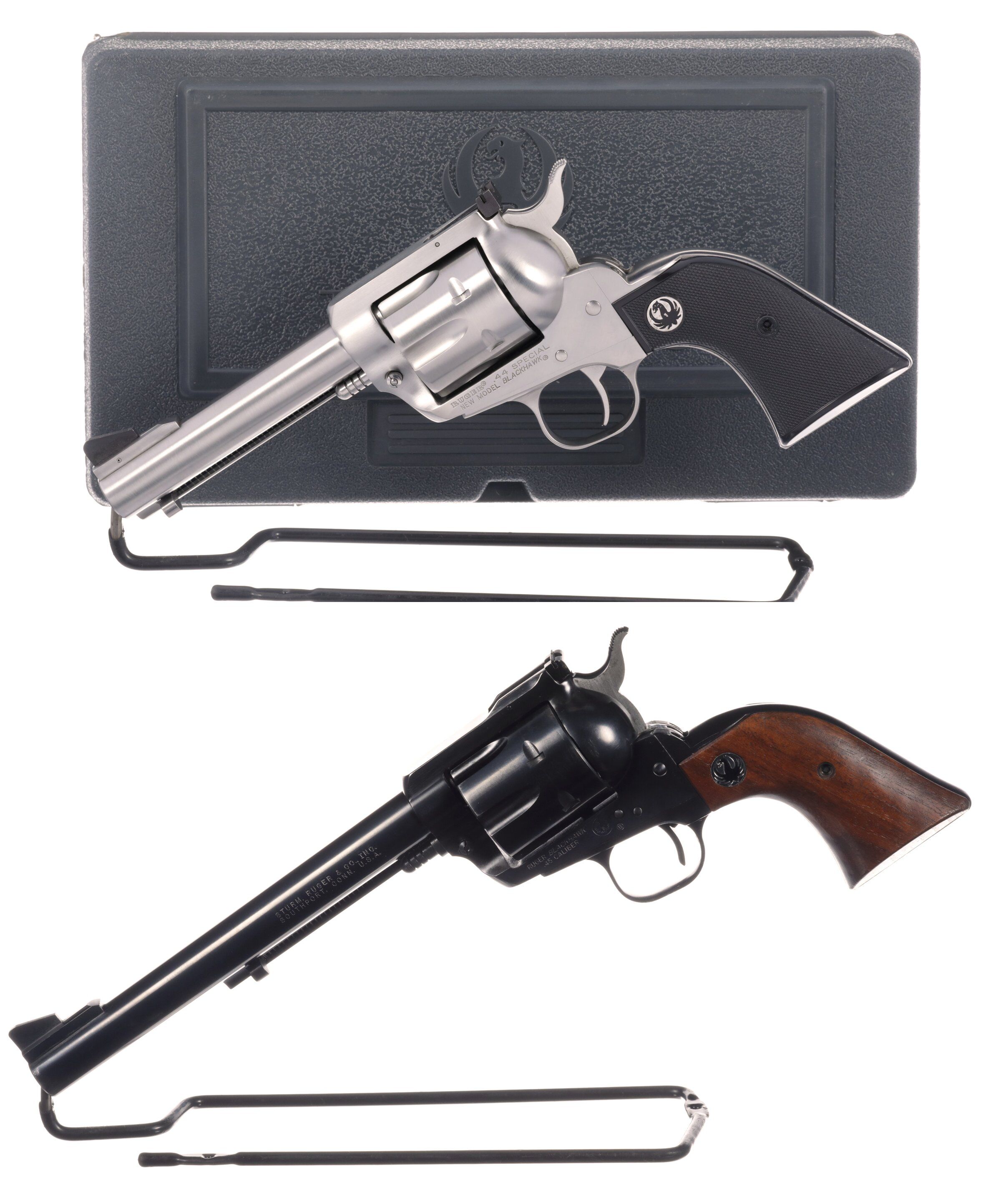 two-ruger-blackhawk-single-action-revolvers-rock-island-auction