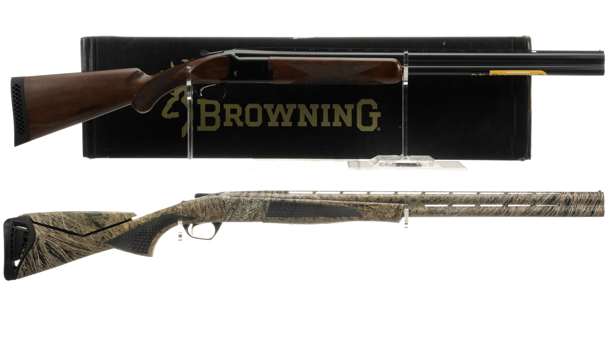 Two Browning Over/Under Shotguns | Rock Island Auction