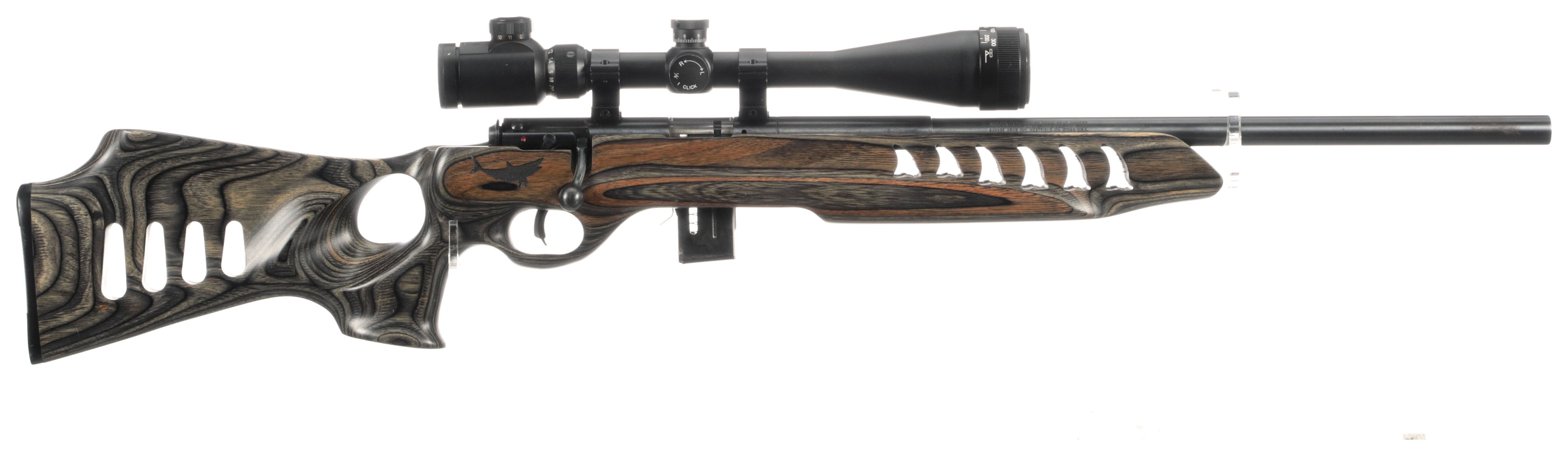 Savage Arms Model 93R17 Bolt Action Rifle with Scope | Rock Island Auction