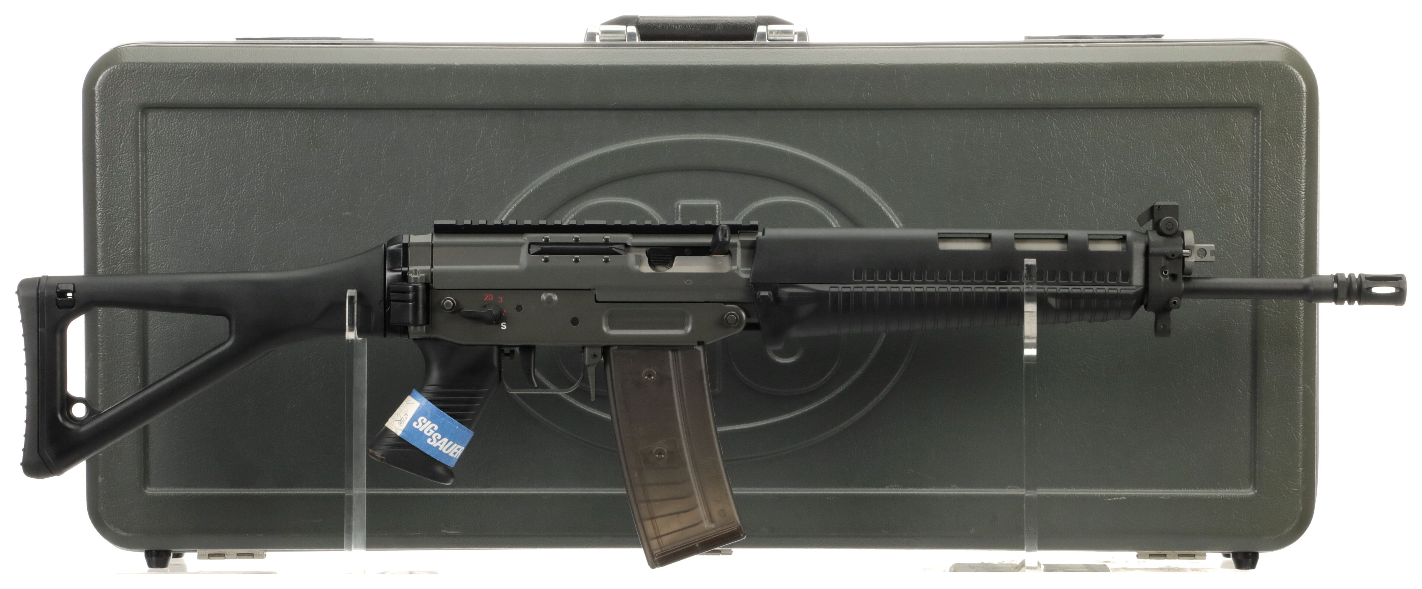 Sig Sauer Model SG551 Semi-Automatic Rifle with Case | Rock Island Auction