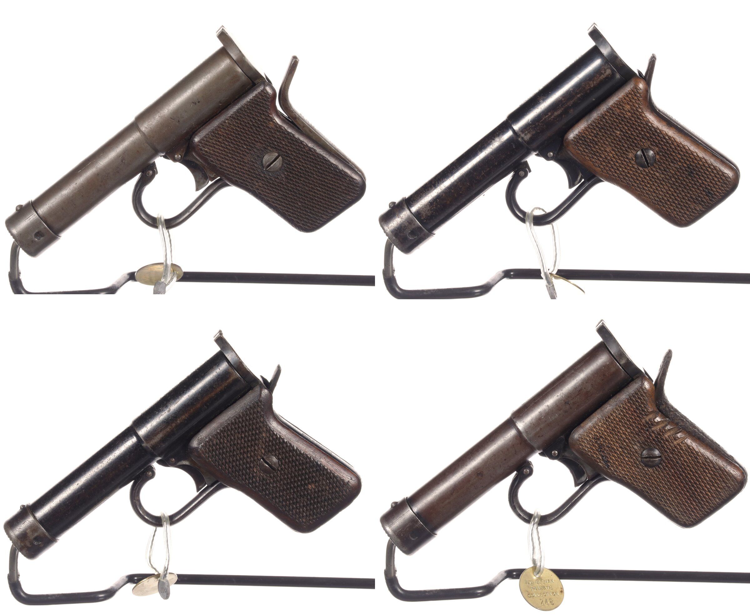 four-german-tell-model-ii-pump-action-air-pistols-rock-island-auction