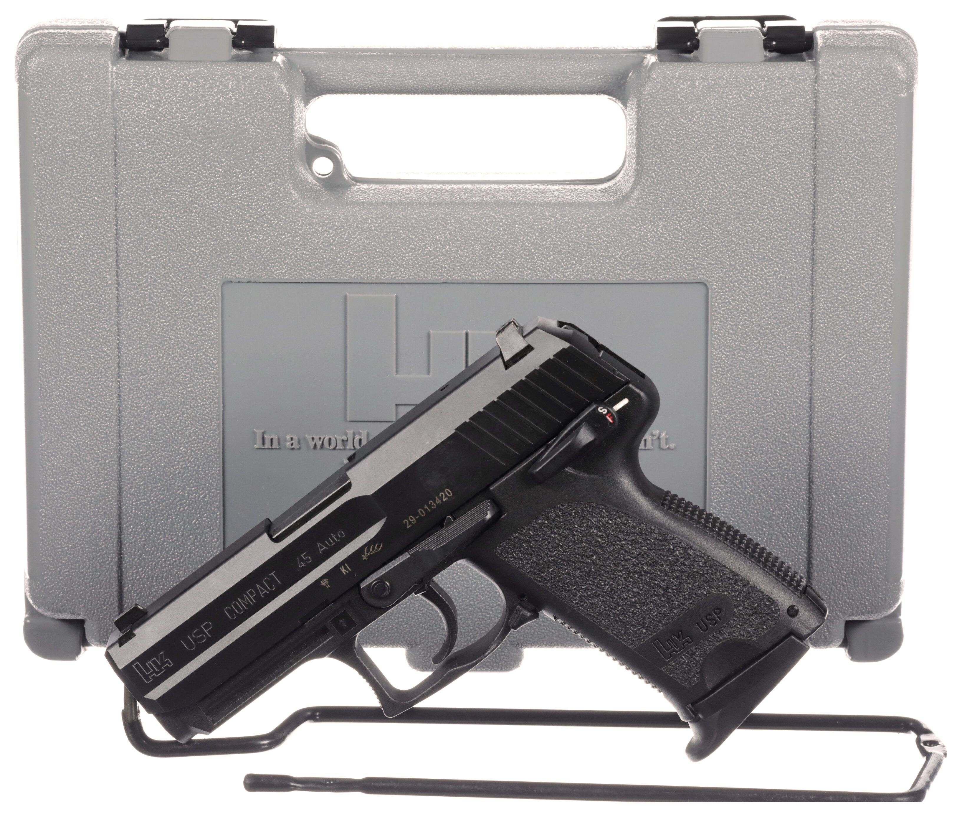 Heckler & Koch USP Compact Semi-Automatic Pistol with Case | Rock ...