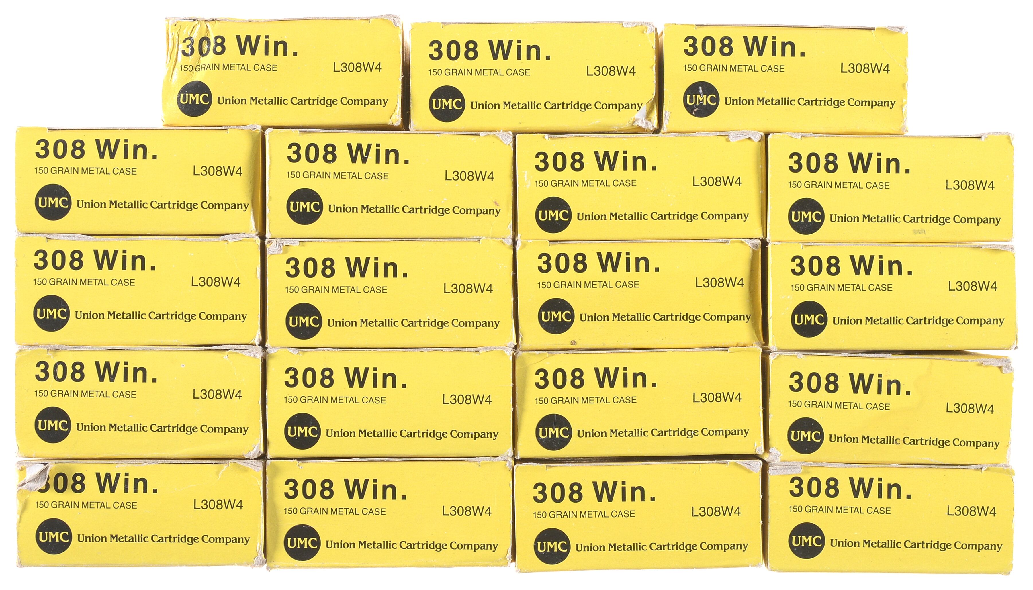 nineteen-boxes-of-union-metallic-cartridge-co-308-win-ammo-rock