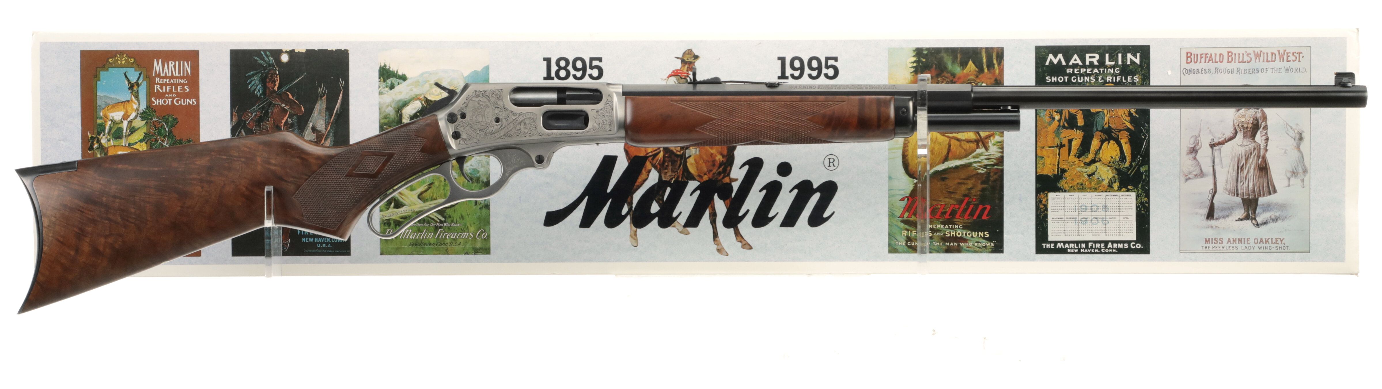 Engraved Marlin 1895 Century Limited 100th Anniversary Rifle
