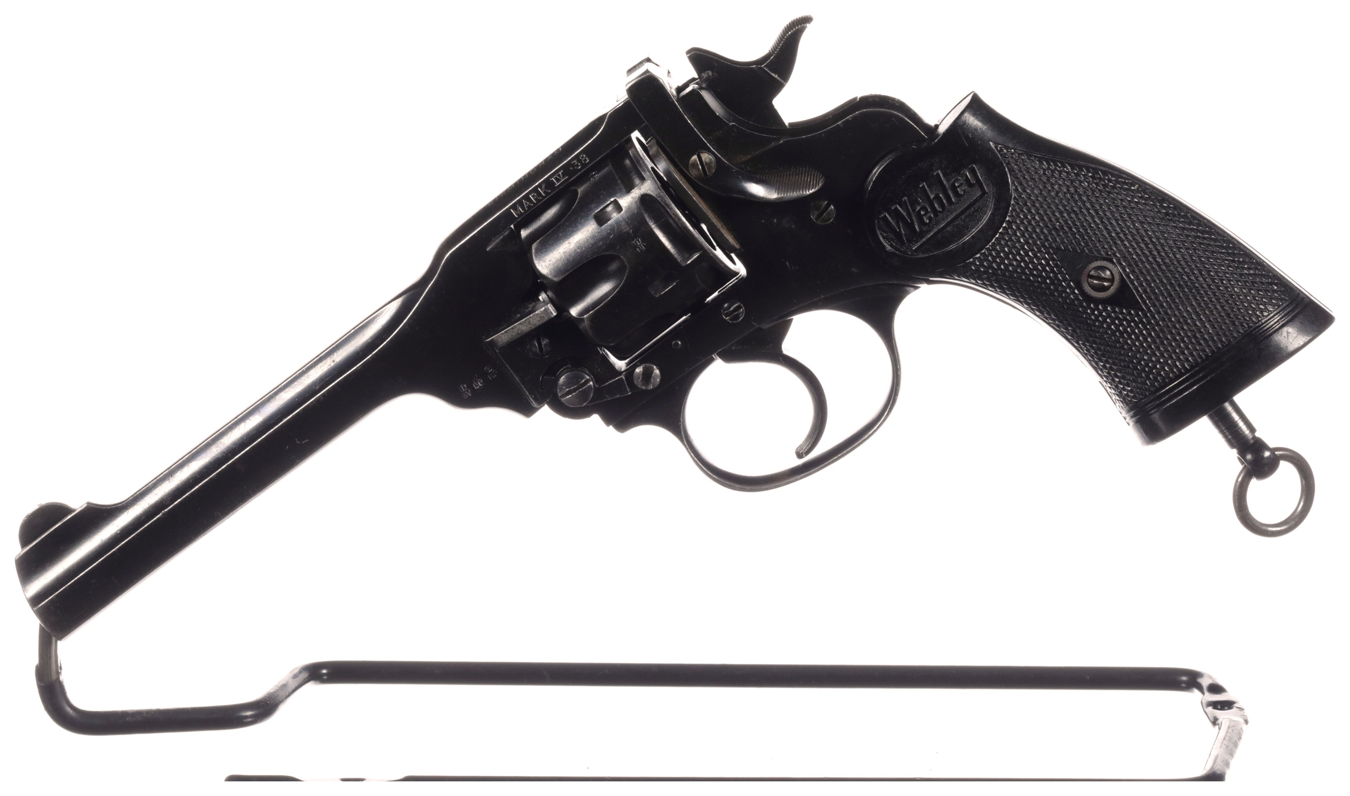 Singapore Police Force Marked Webley & Scott Mark IV