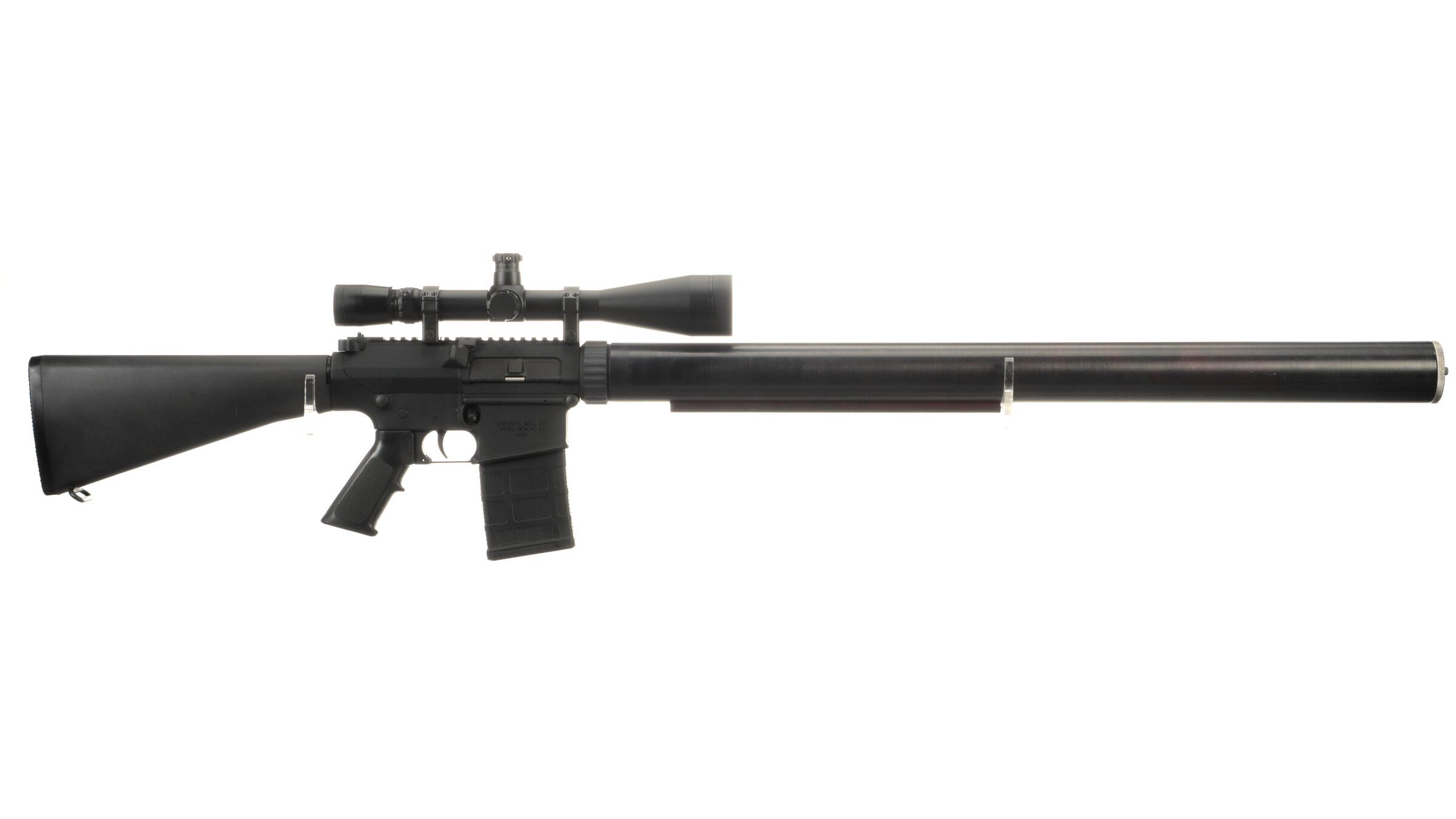 Knight's Manufacturing SR-25 Rifle with Class III/NFA Silencer | Rock ...