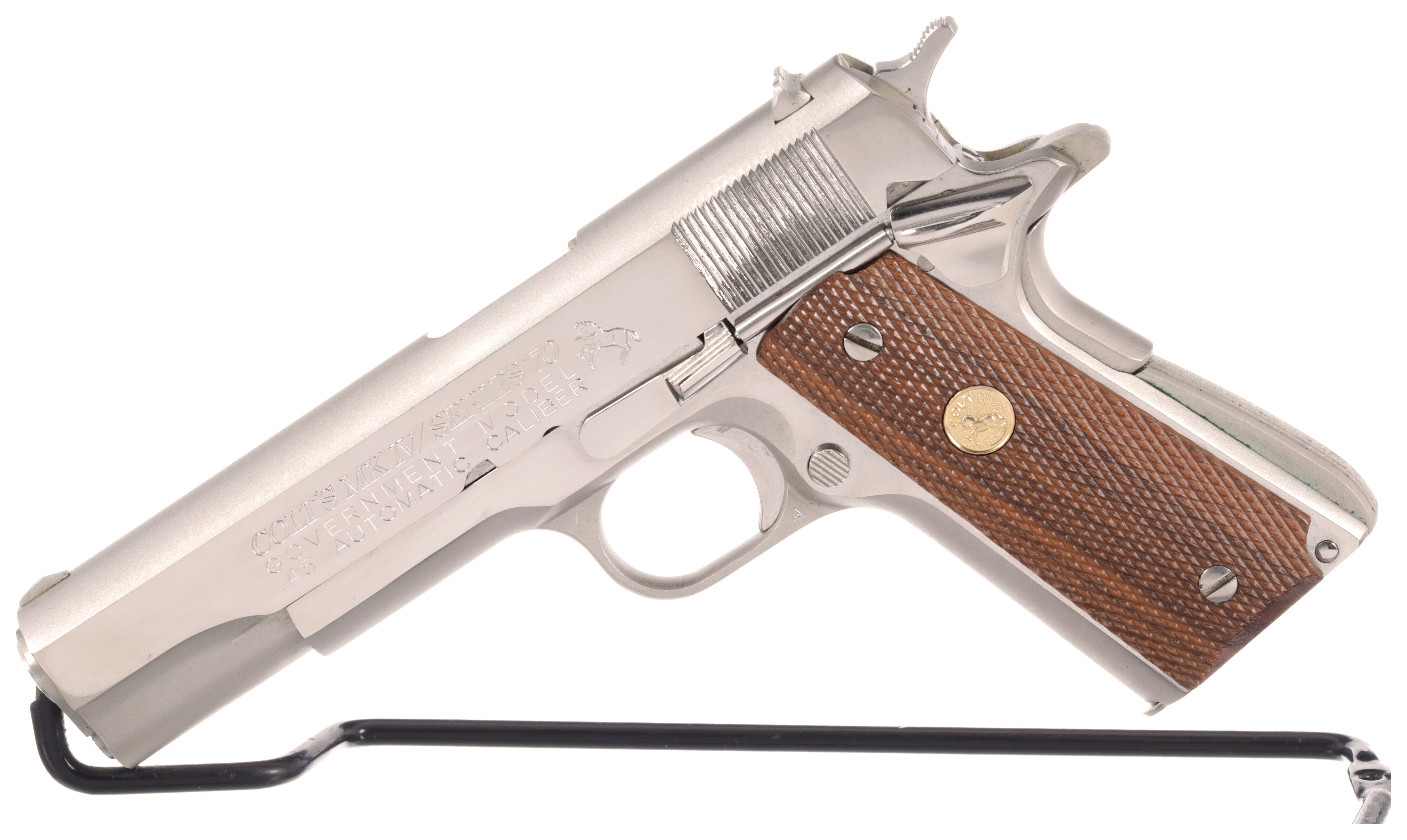 colt mk iv series 70　モデルガン Colt Government SERIES'70 MkⅣ Black | マルシン工業株式会社