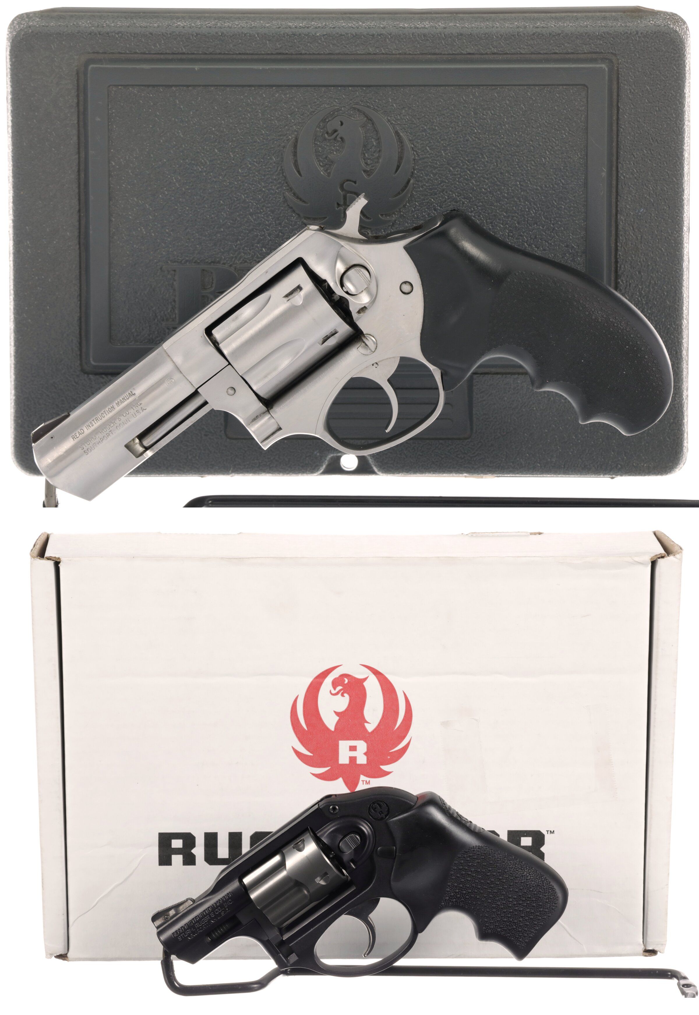 Two Ruger Double Action Revolvers | Rock Island Auction