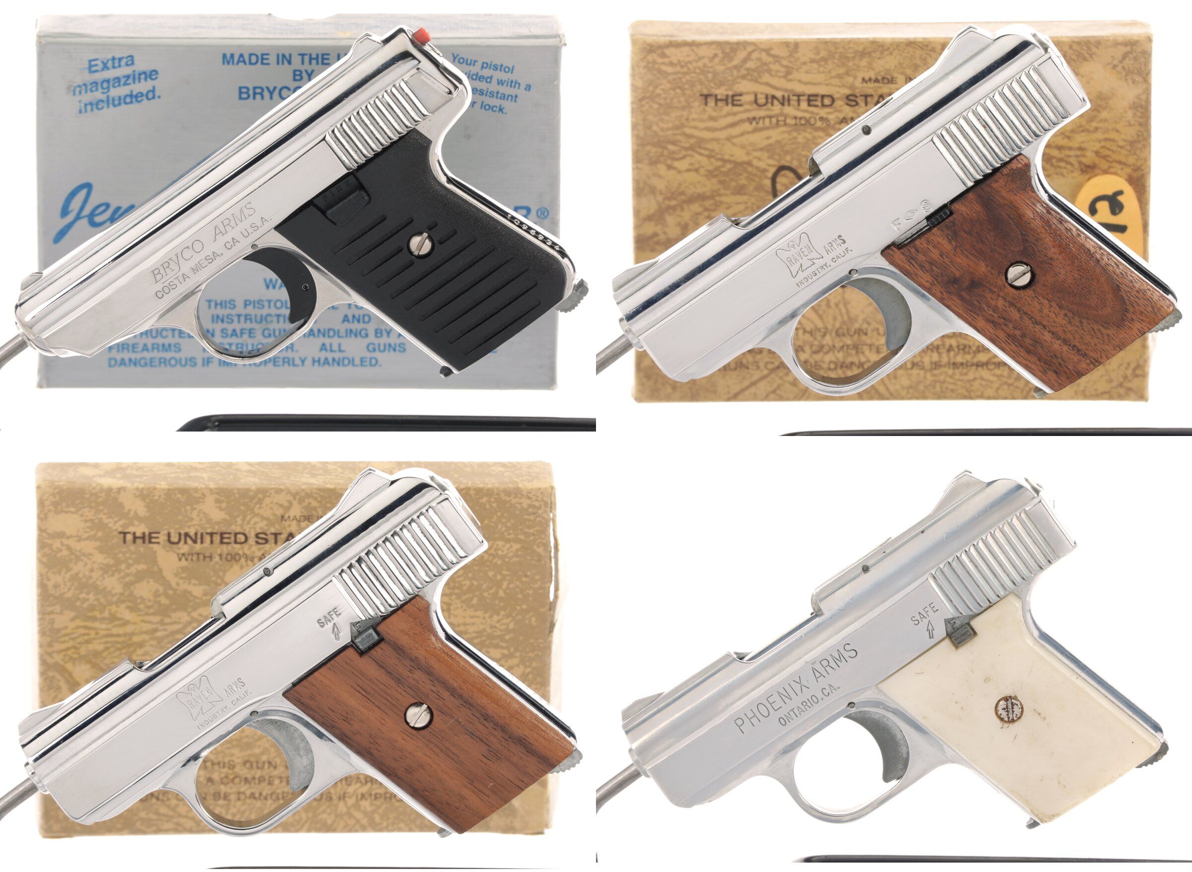 Four Semi-Automatic Pistols | Rock Island Auction