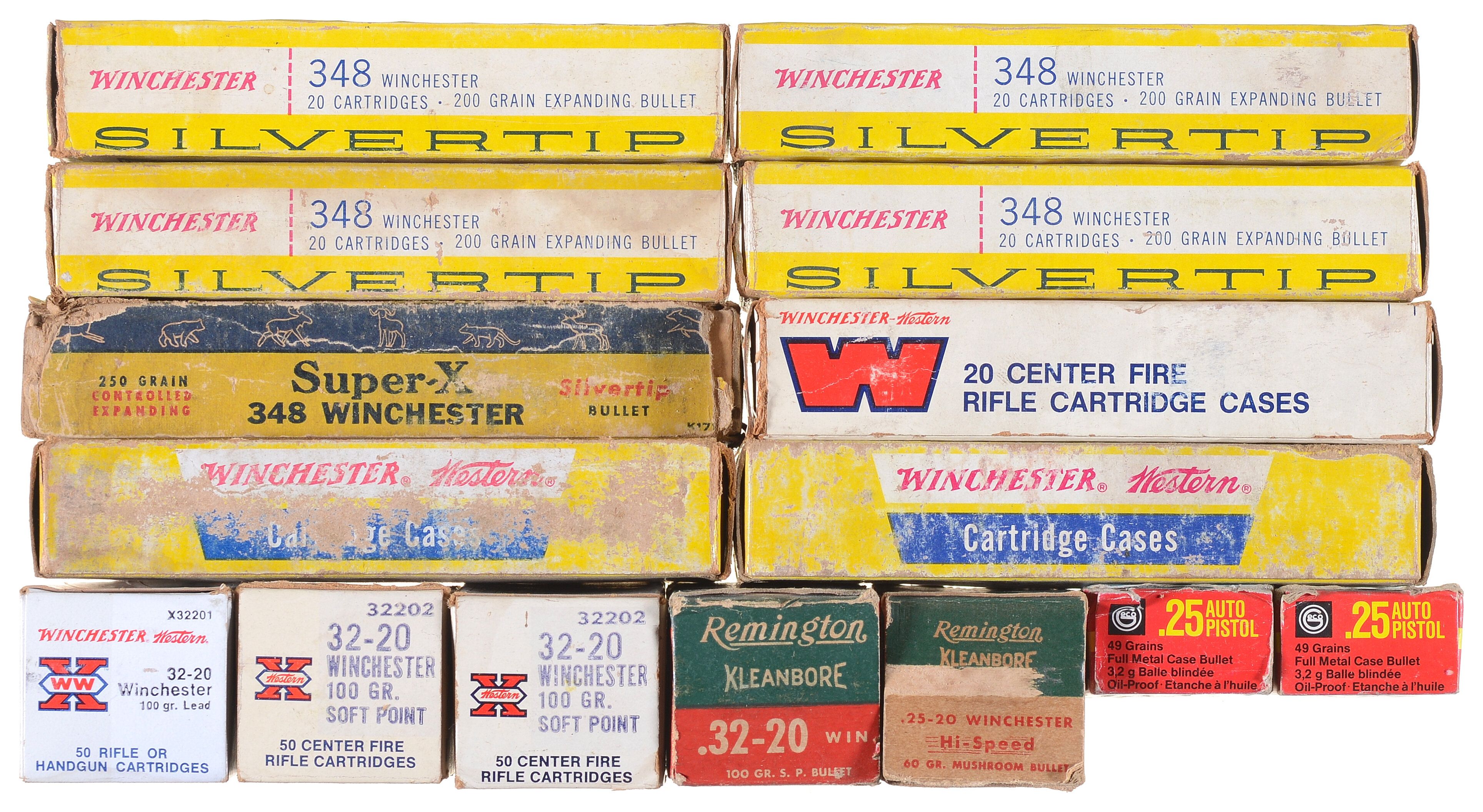 Fifteen Boxes of Various Caliber Ammunition | Rock Island Auction