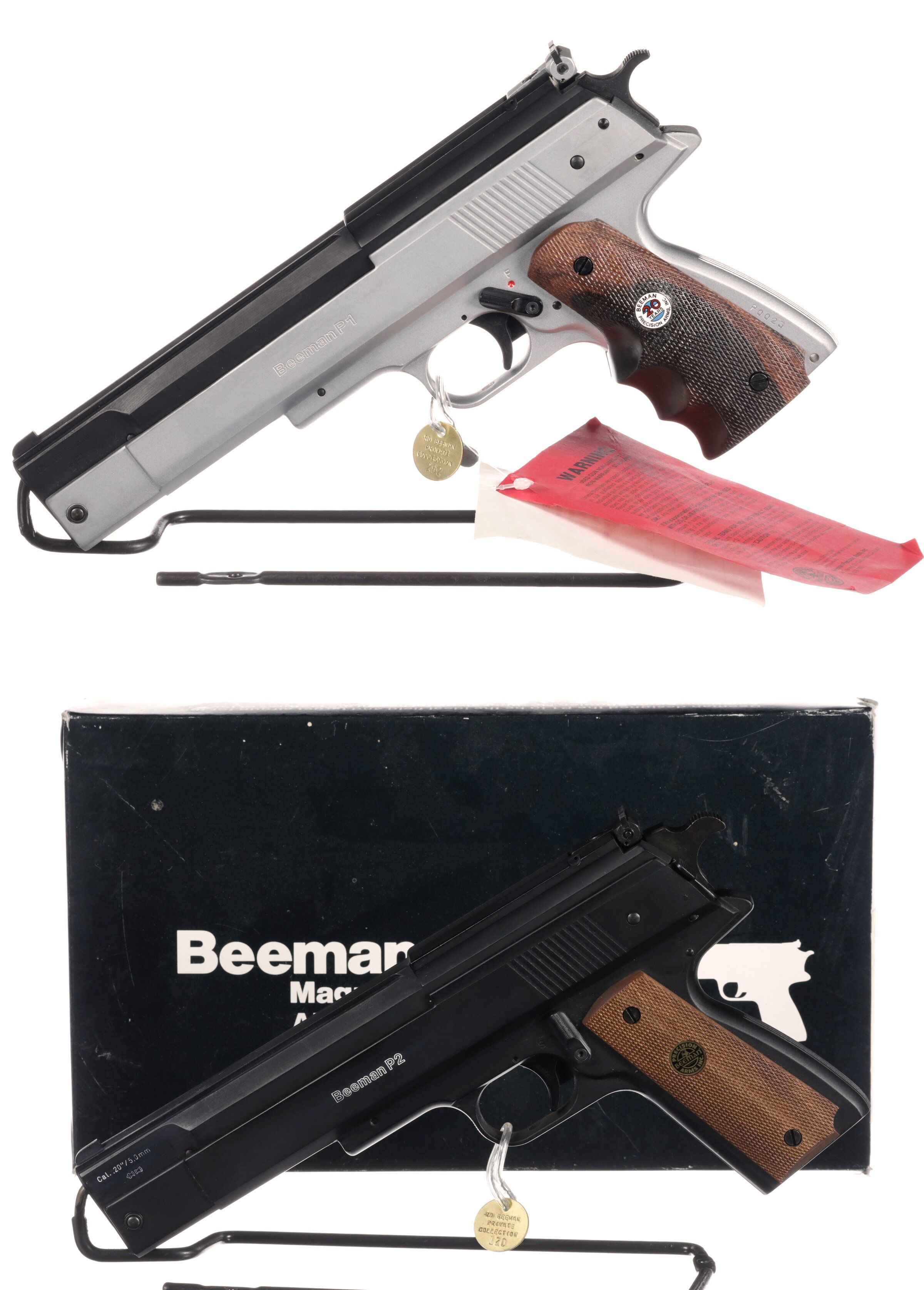 Two Beeman P Series Air Pistols | Rock Island Auction