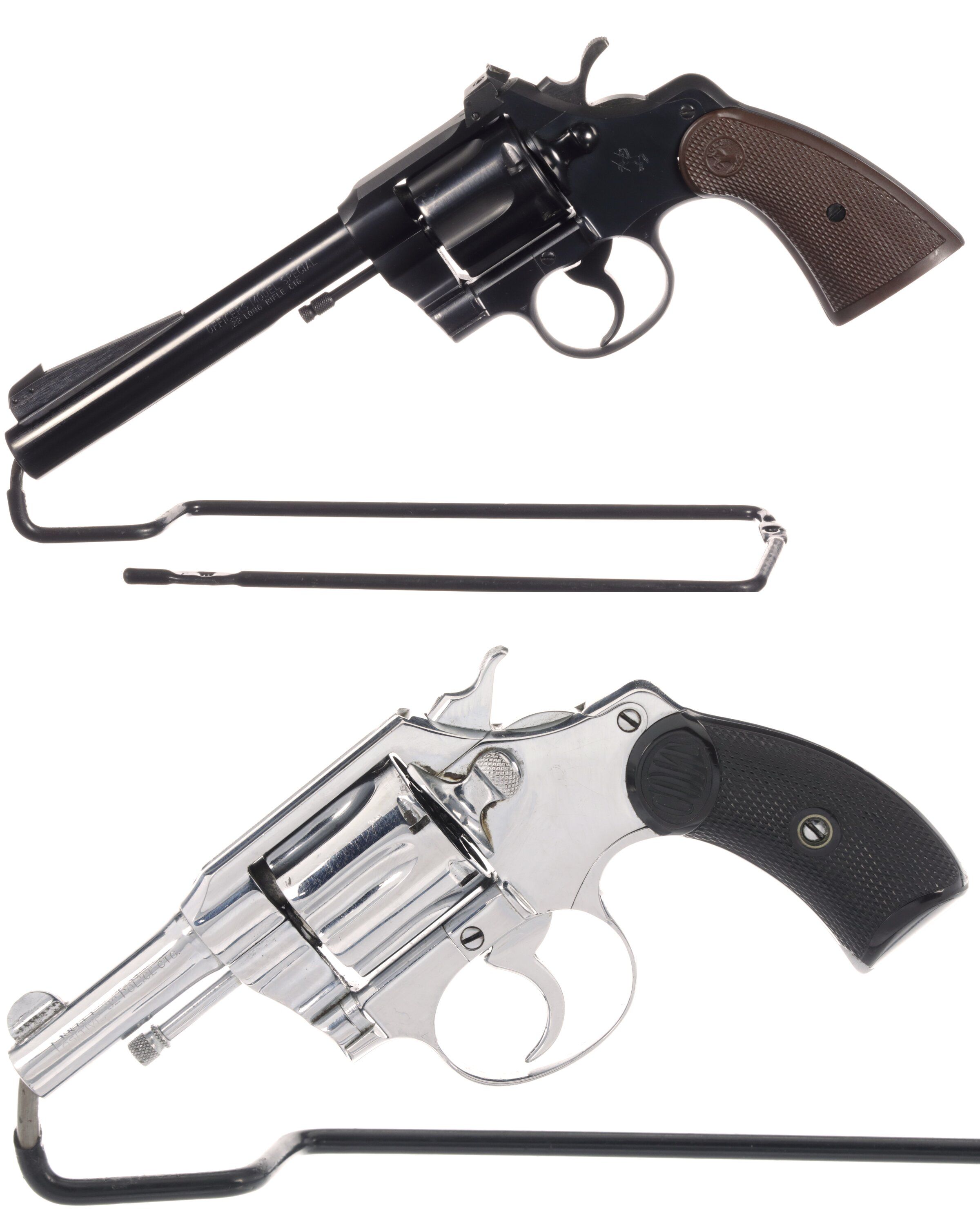 Two Colt Double Action Revolvers Rock Island Auction