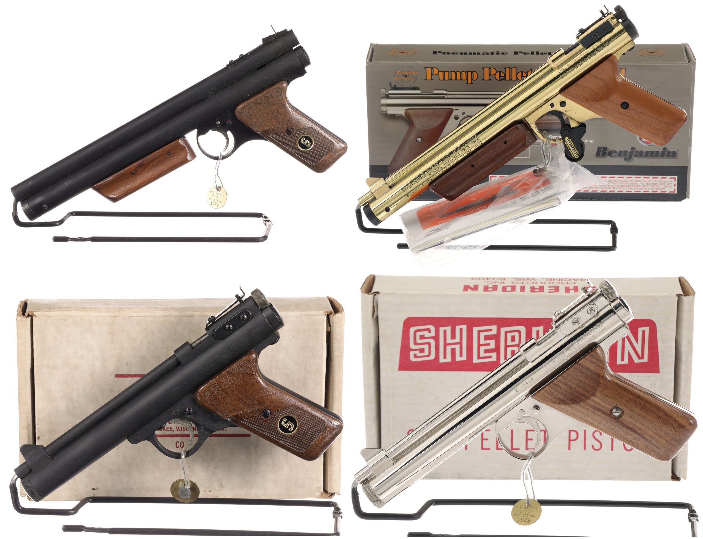 Four Sheridan Air Pistols | Rock Island Auction