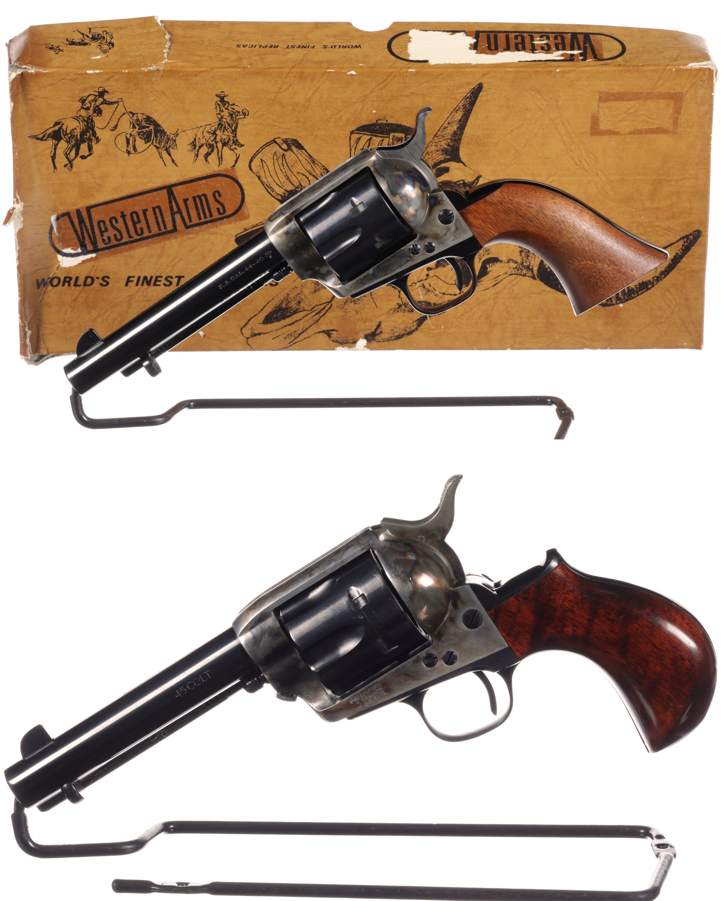 Two Uberti Model 1873 Single Action Revolvers | Rock Island Auction