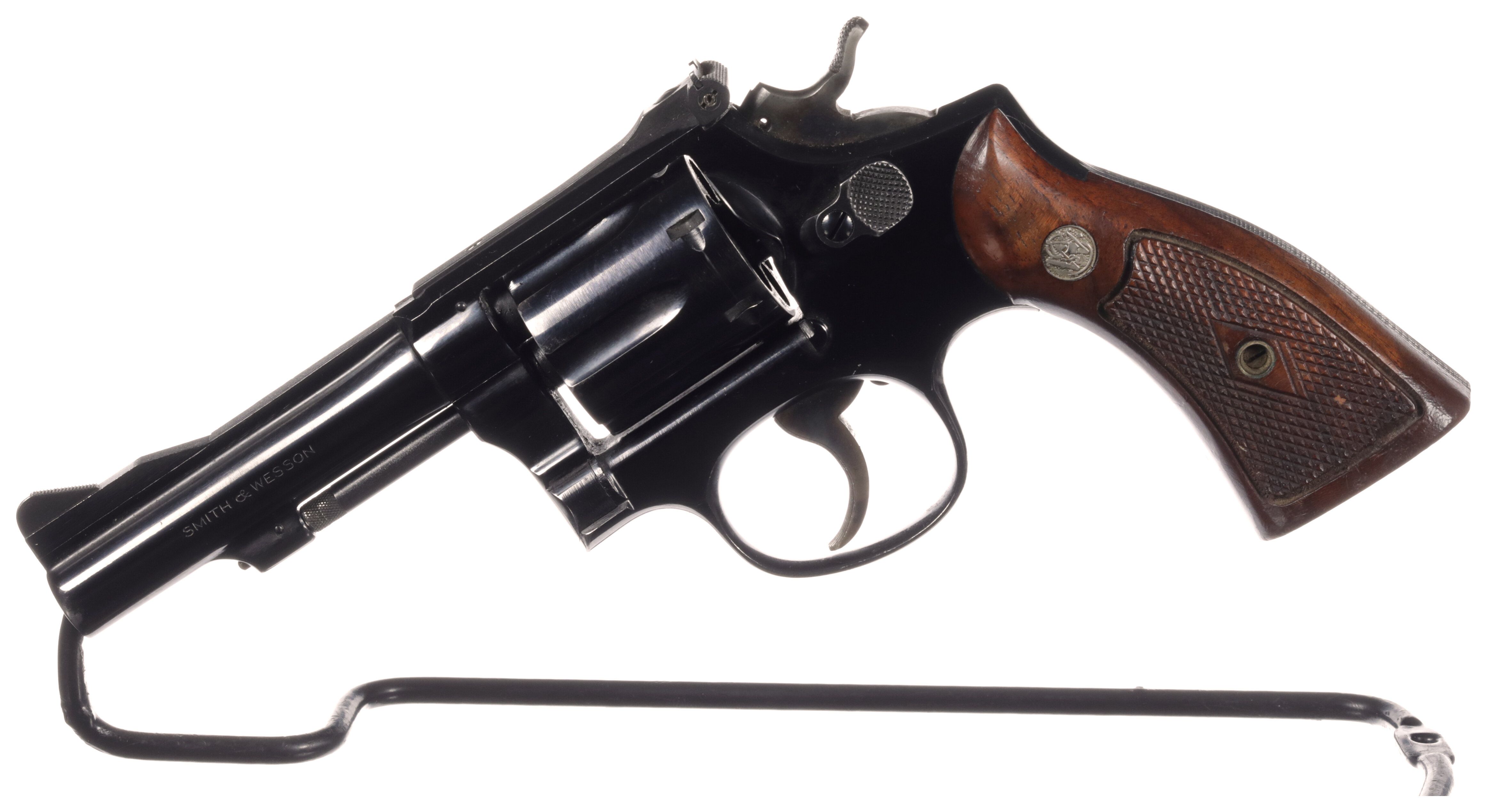 Smith And Wesson K 38 Combat Masterpiece Pre Model 15 Revolver Rock Island Auction 