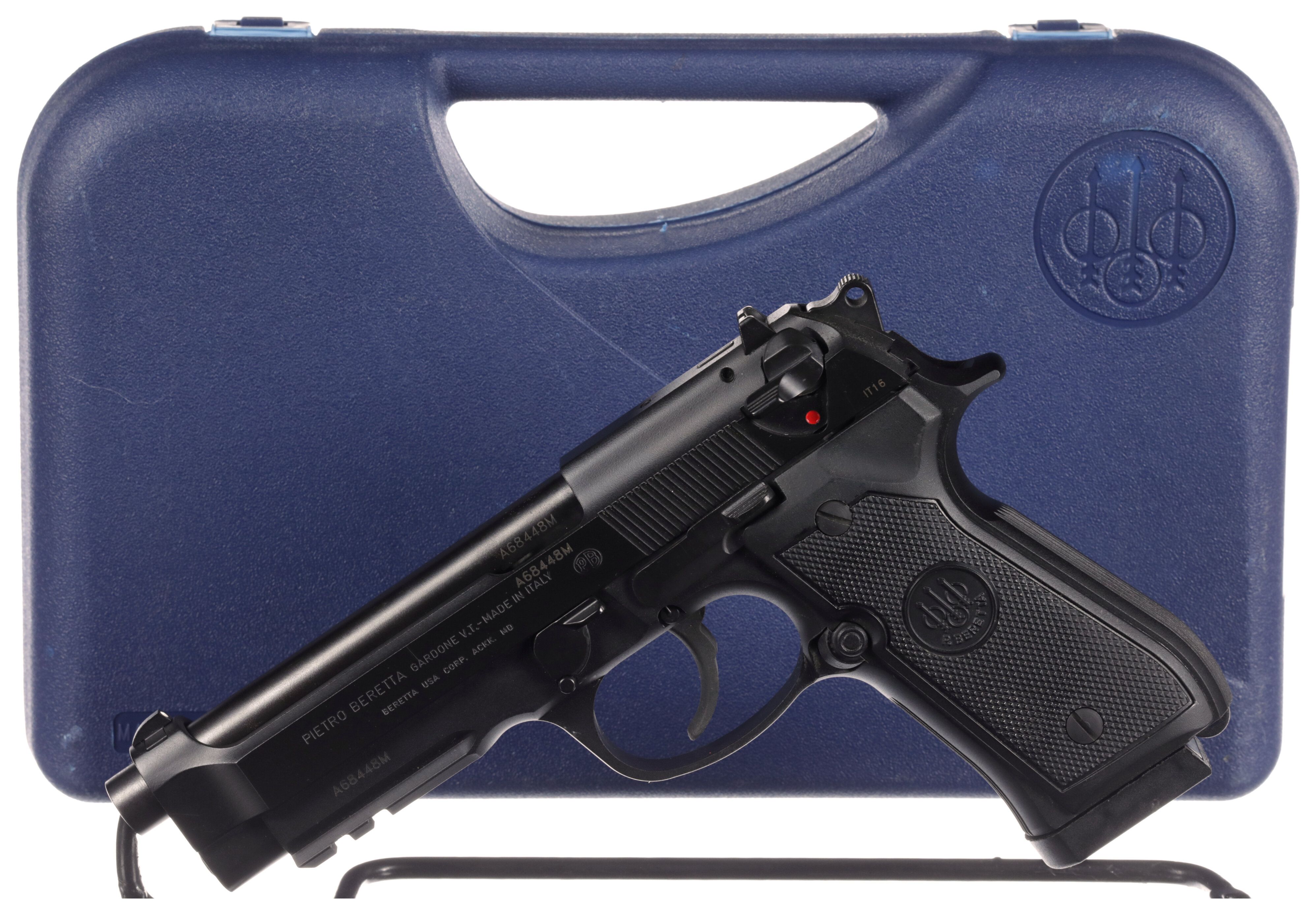 Beretta Model 96a1 Semi Automatic Pistol With Case Rock Island Auction