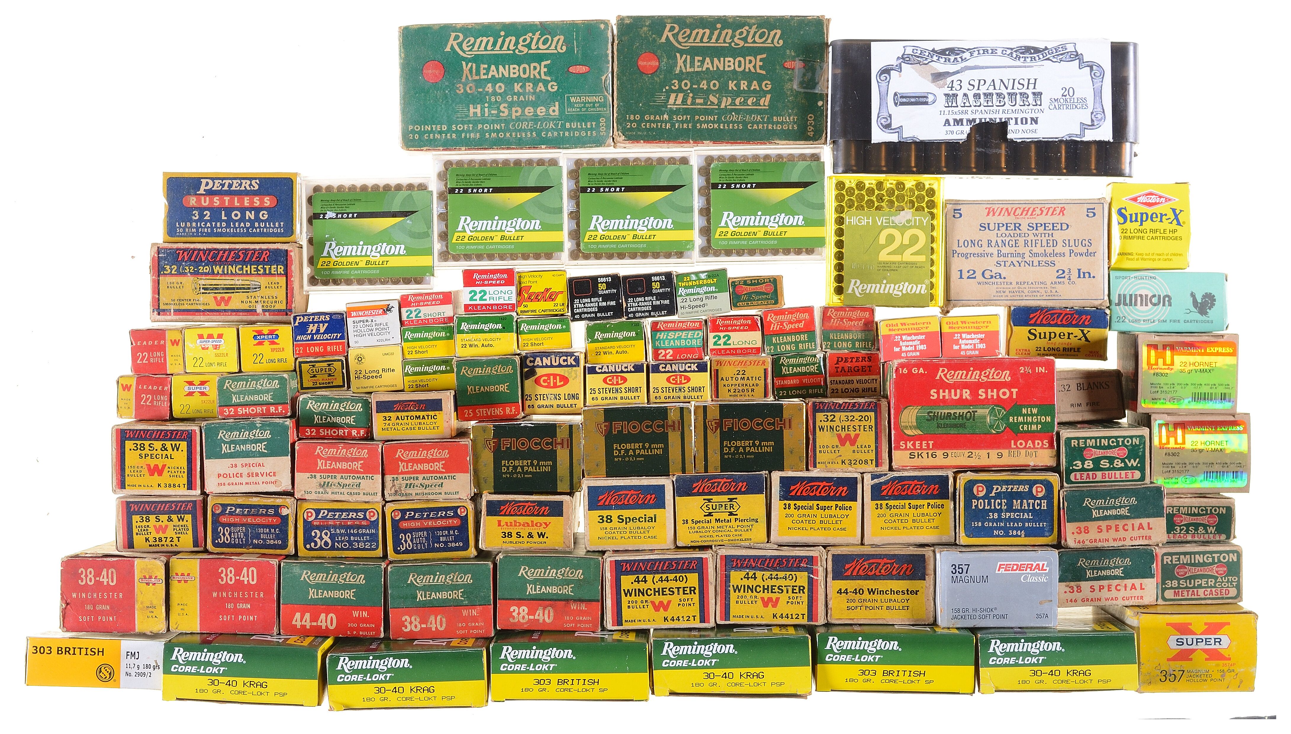 Large Group of Various Caliber Ammunition | Rock Island Auction