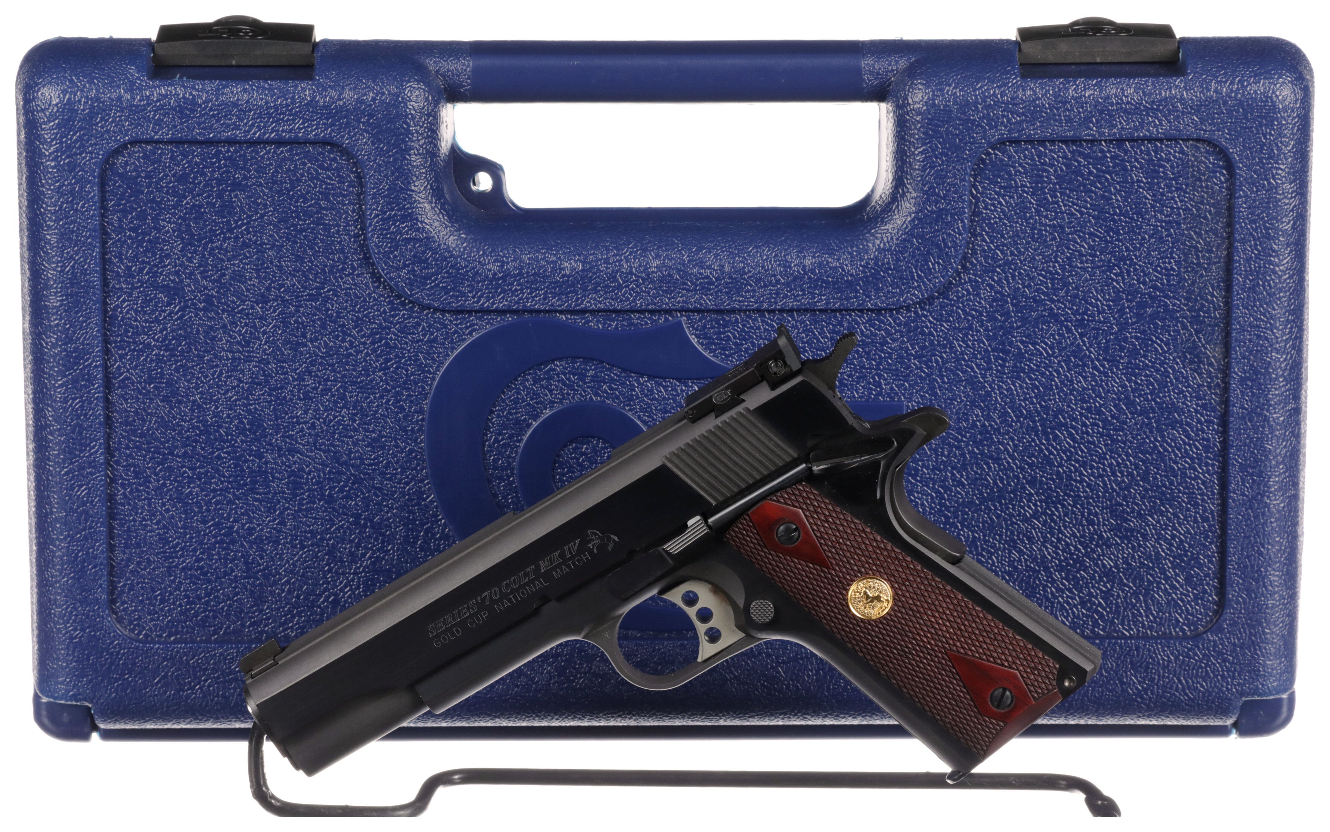 Colt MK IV Series 70 Gold Cup National Match Pistol with