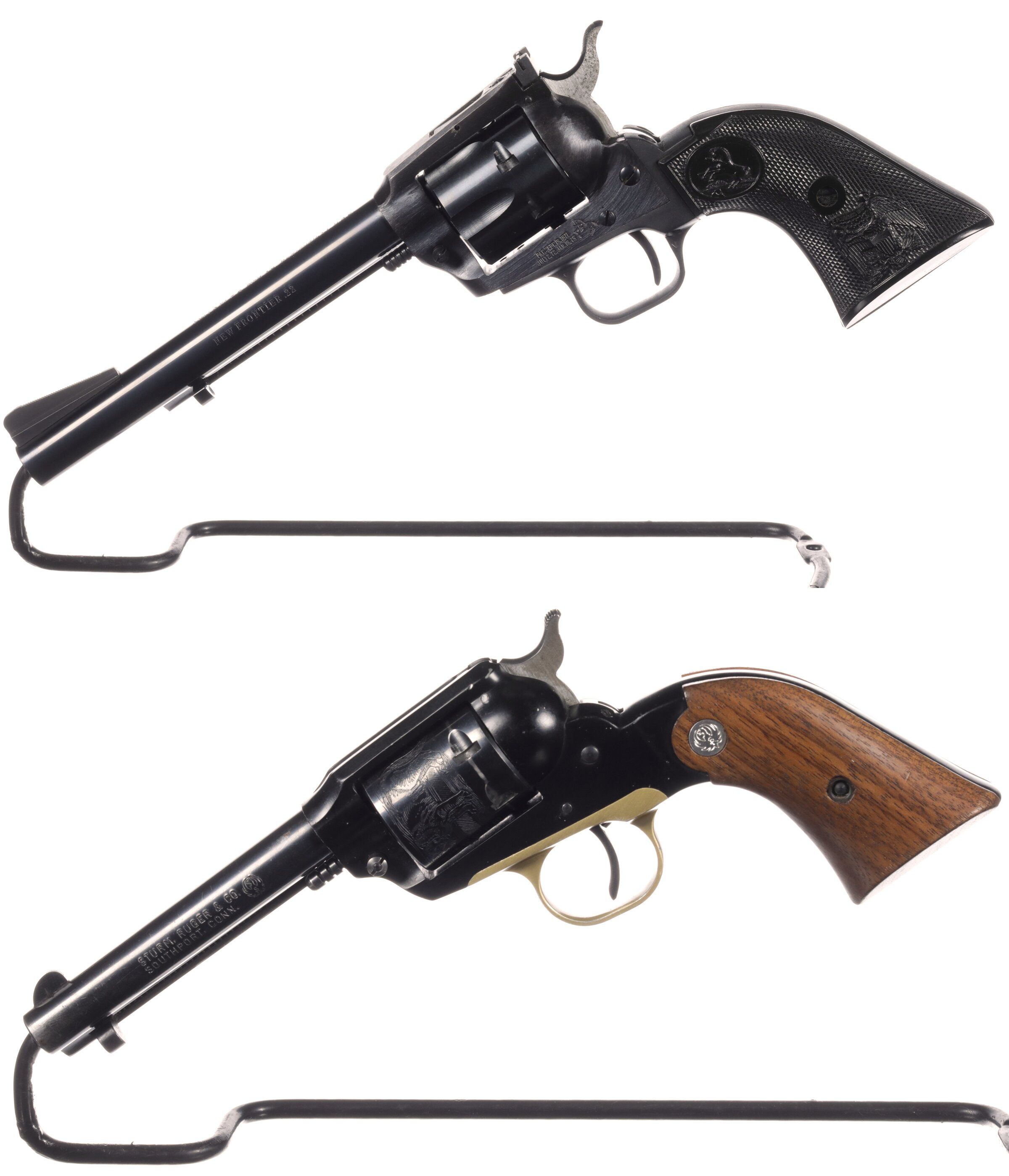 Two Single Action Revolvers Rock Island Auction