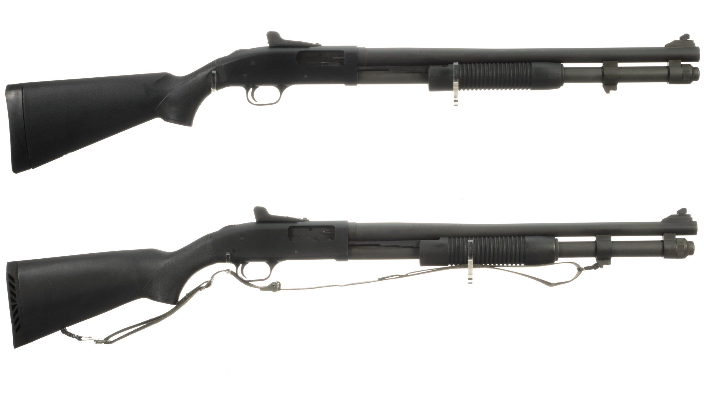 Two Mossberg Slide Action Shotguns | Rock Island Auction