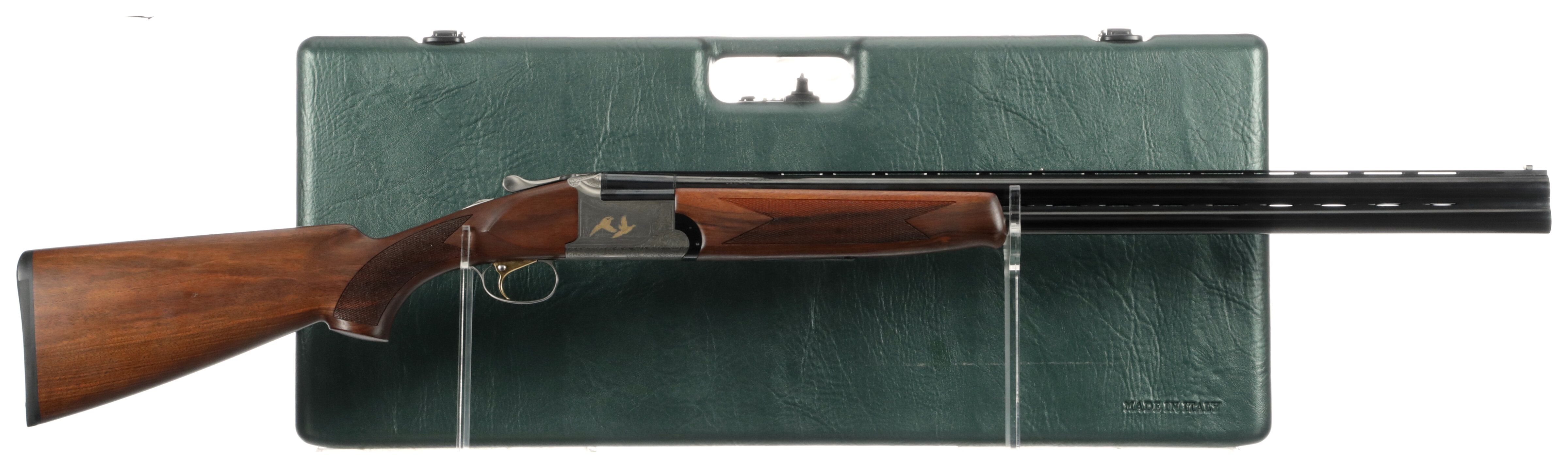 Engraved Franchi Ducks Unlimited Edition Over/Under Shotgun | Rock ...