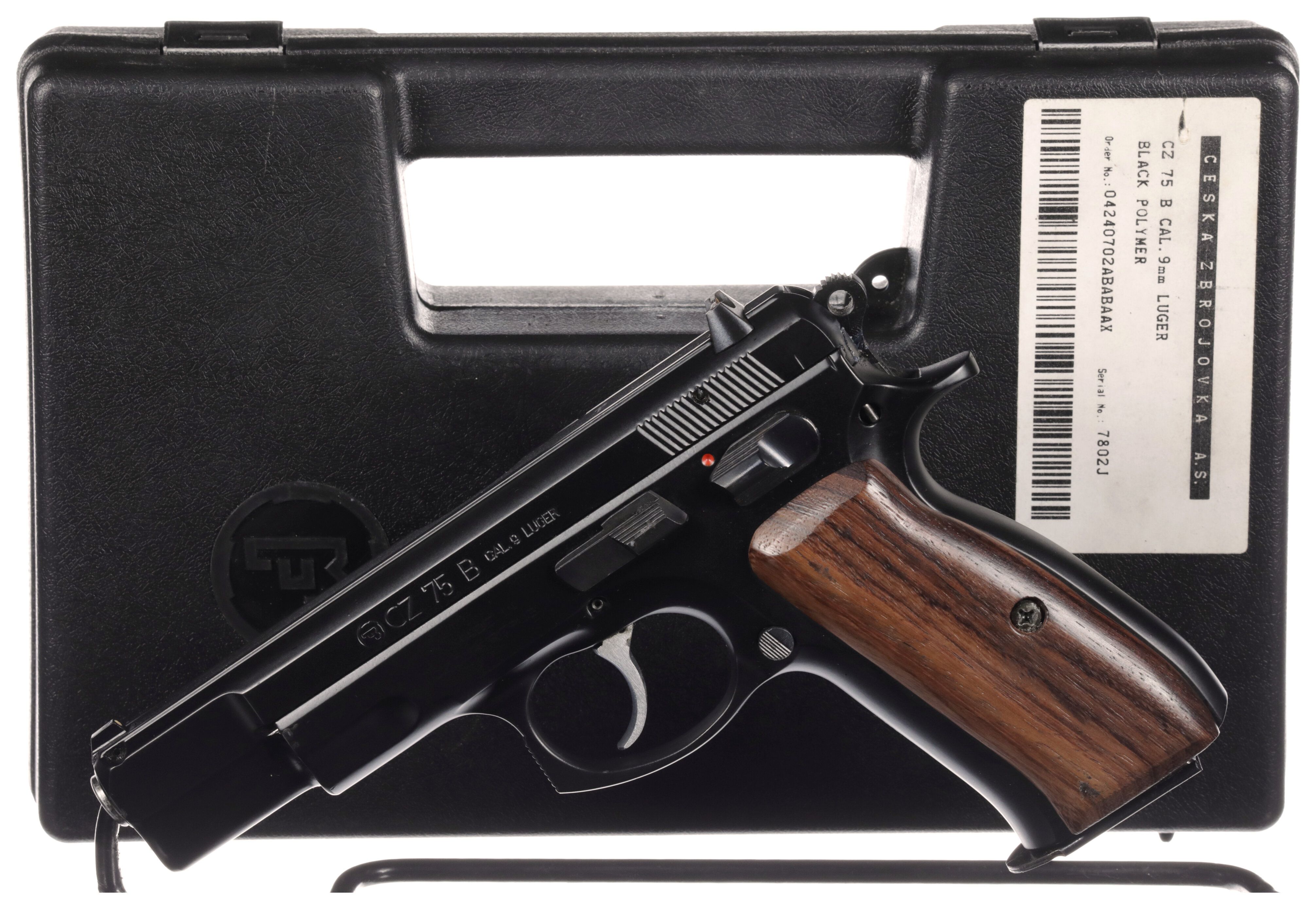 CZ Model 75 B Semi-Automatic Pistol With Box | Rock Island Auction