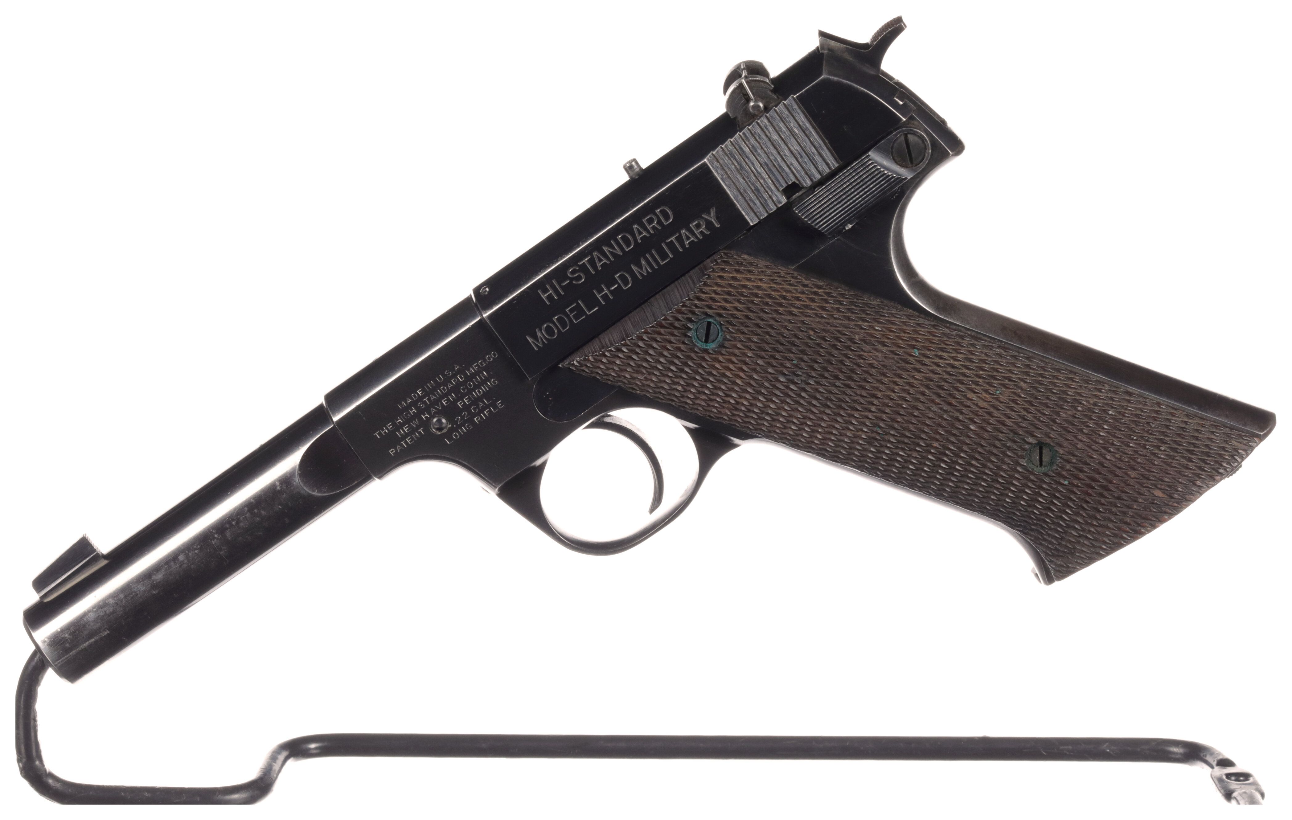 High Standard Model H-D Military Semi-Automatic Pistol | Rock Island ...