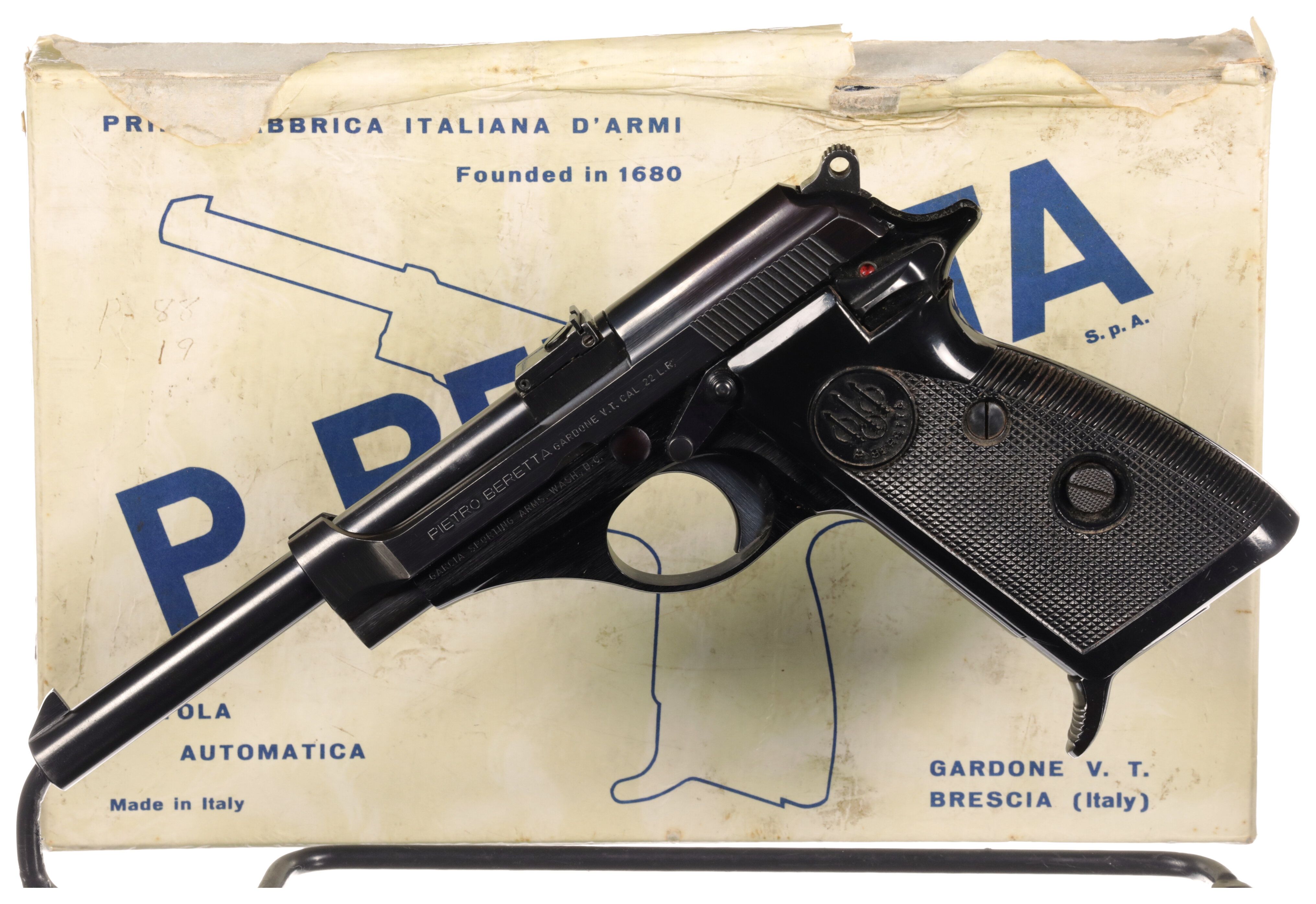 Beretta Model 74 Semi-Automatic Pistol with Box | Rock