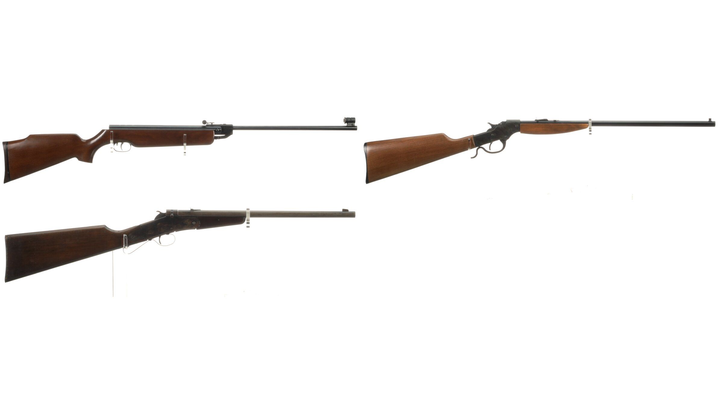 Three Single Shot Rifles | Rock Island Auction