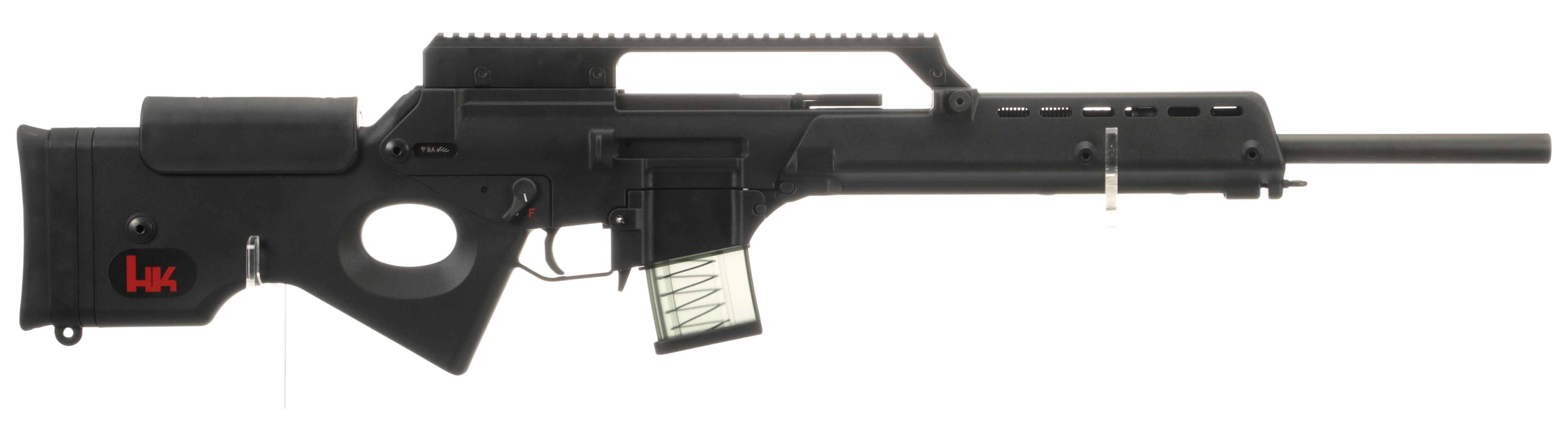 Heckler & Koch SL86 SemiAutomatic Rifle with Box Rock Island Auction