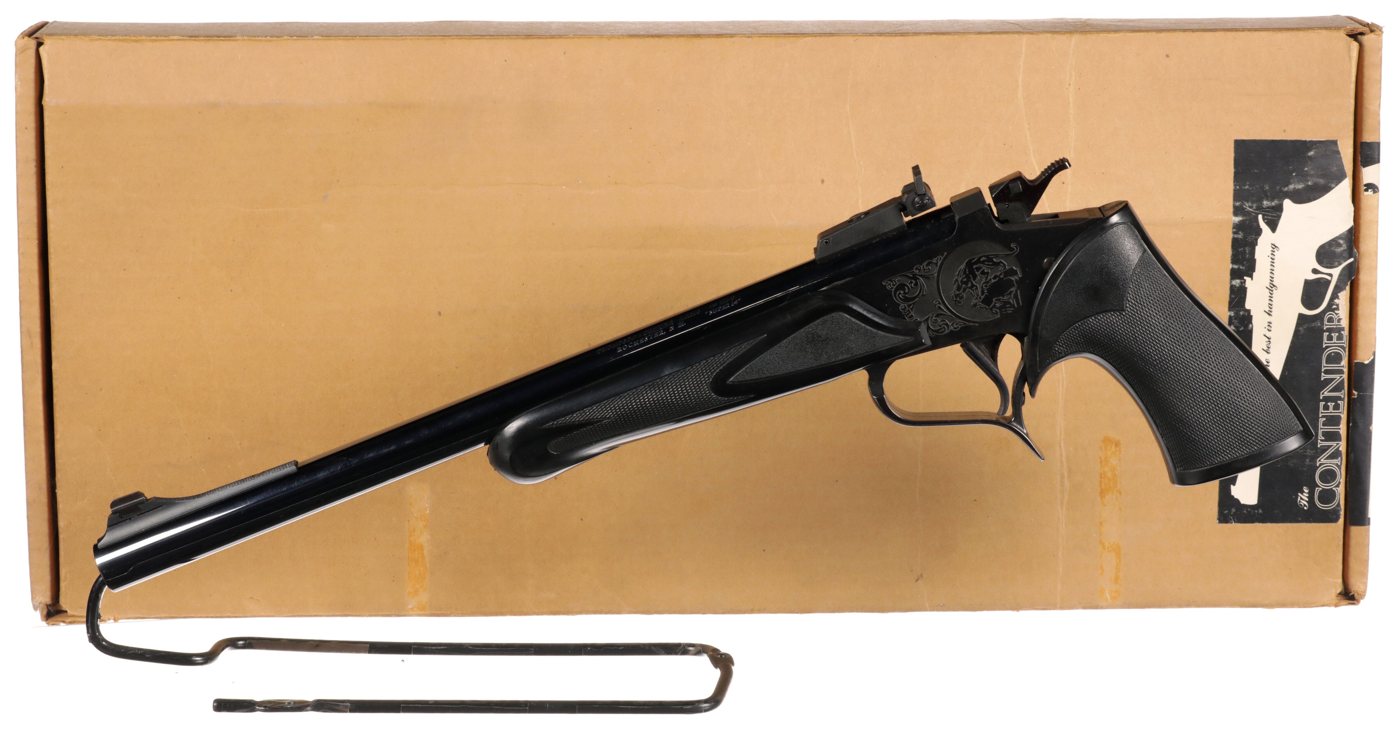 Thompson Center Arms Contender Super 14 Single Shot Pistol Rock Island Auction 3474