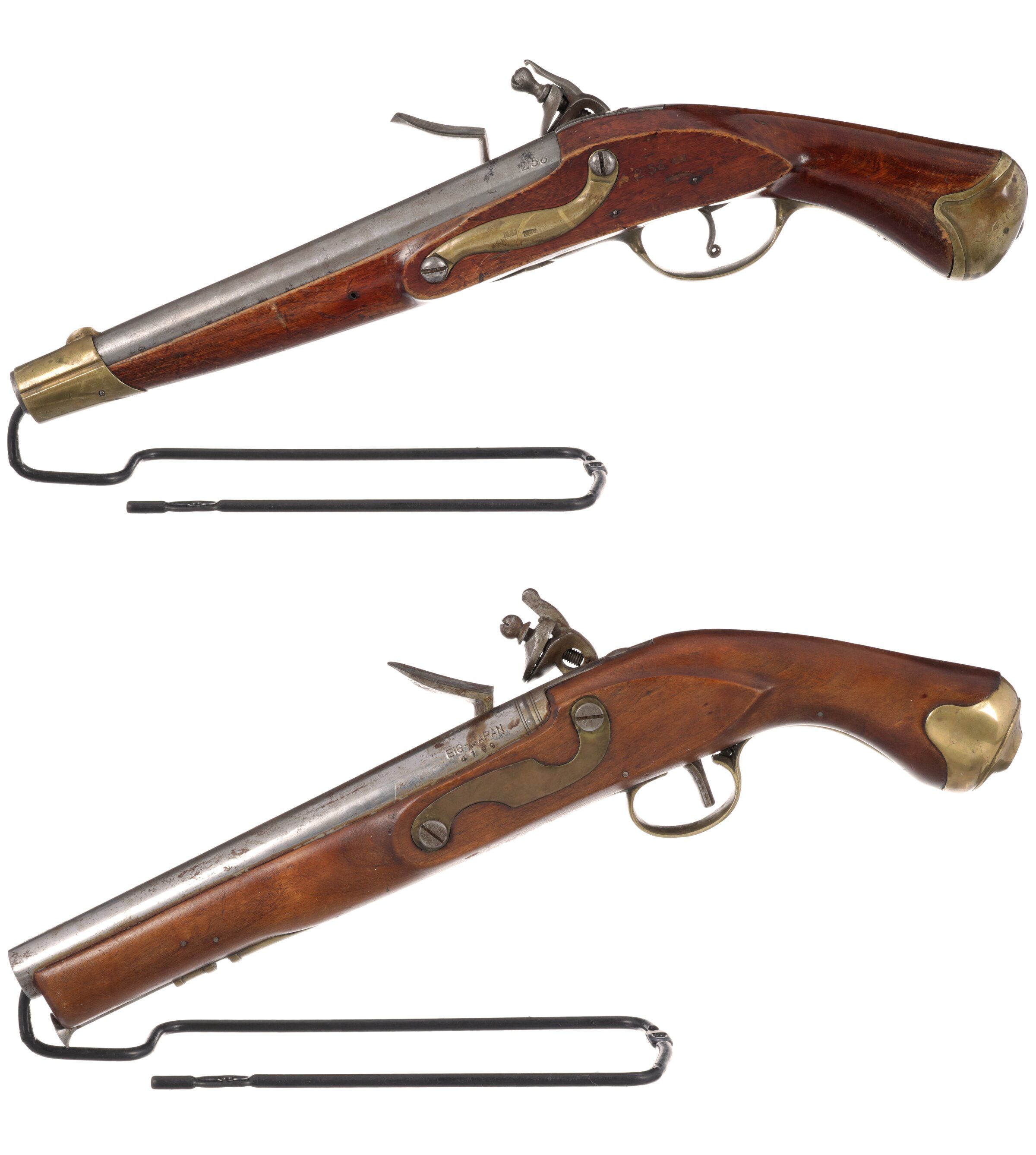 Two Reproduction Flintlock Pistols | Rock Island Auction