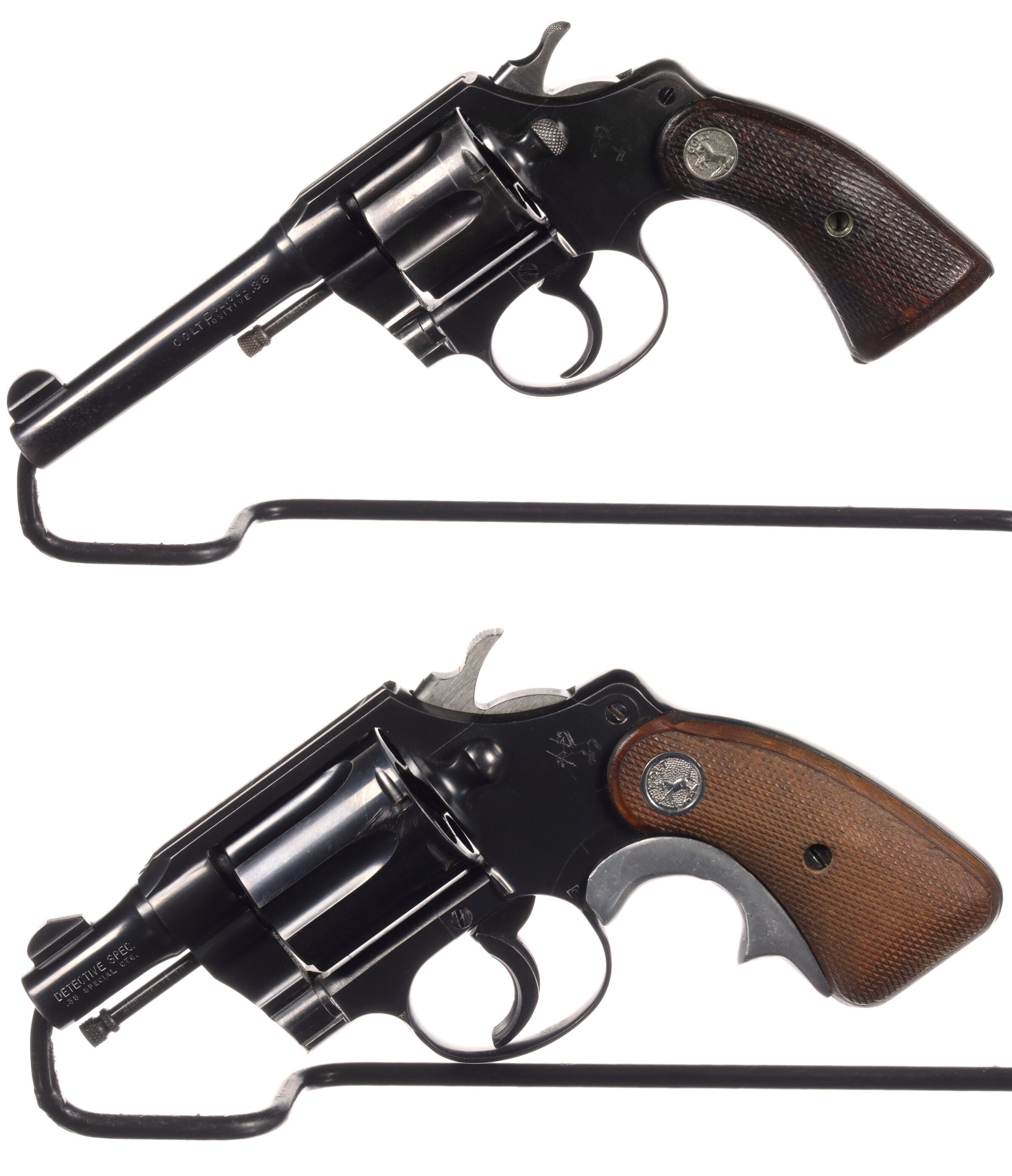 Two Colt Double Action Revolvers | Rock Island Auction