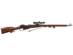 Soviet Izhevsk Model 1891/30 Bolt Action Rifle with Scope