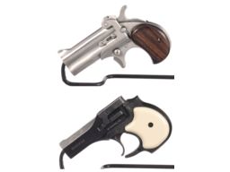 Two Contemporary Over/Under Derringer Pistols