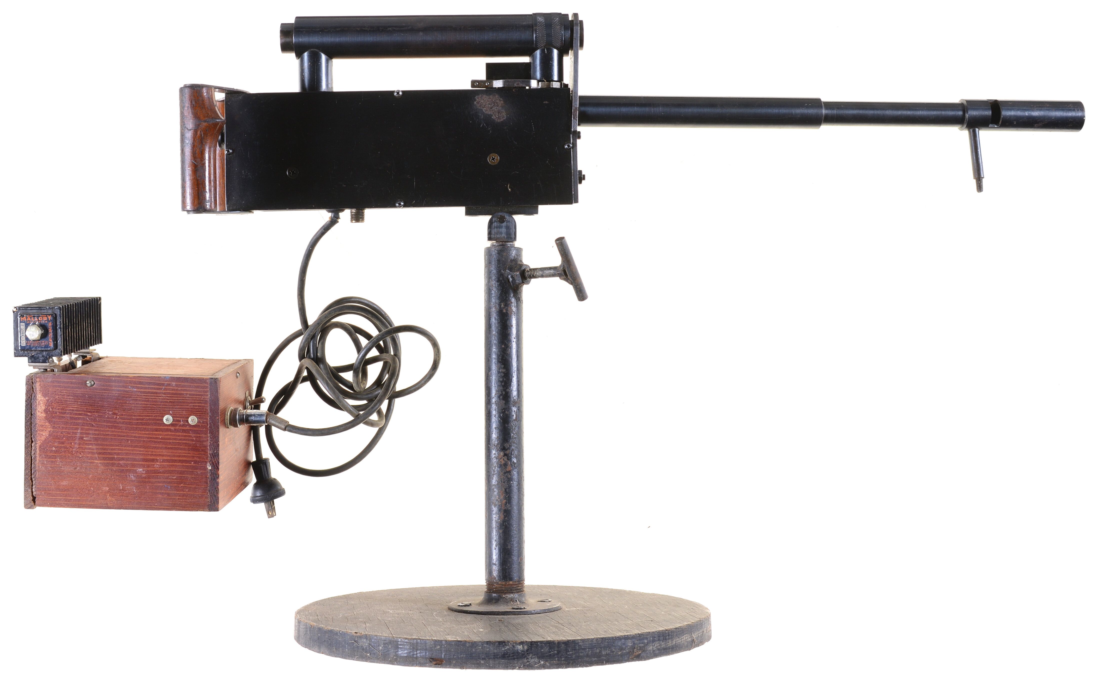 MacGlashan Air Machine Gun Co. Model E3 Aerial Gunnery Trainer Rock
