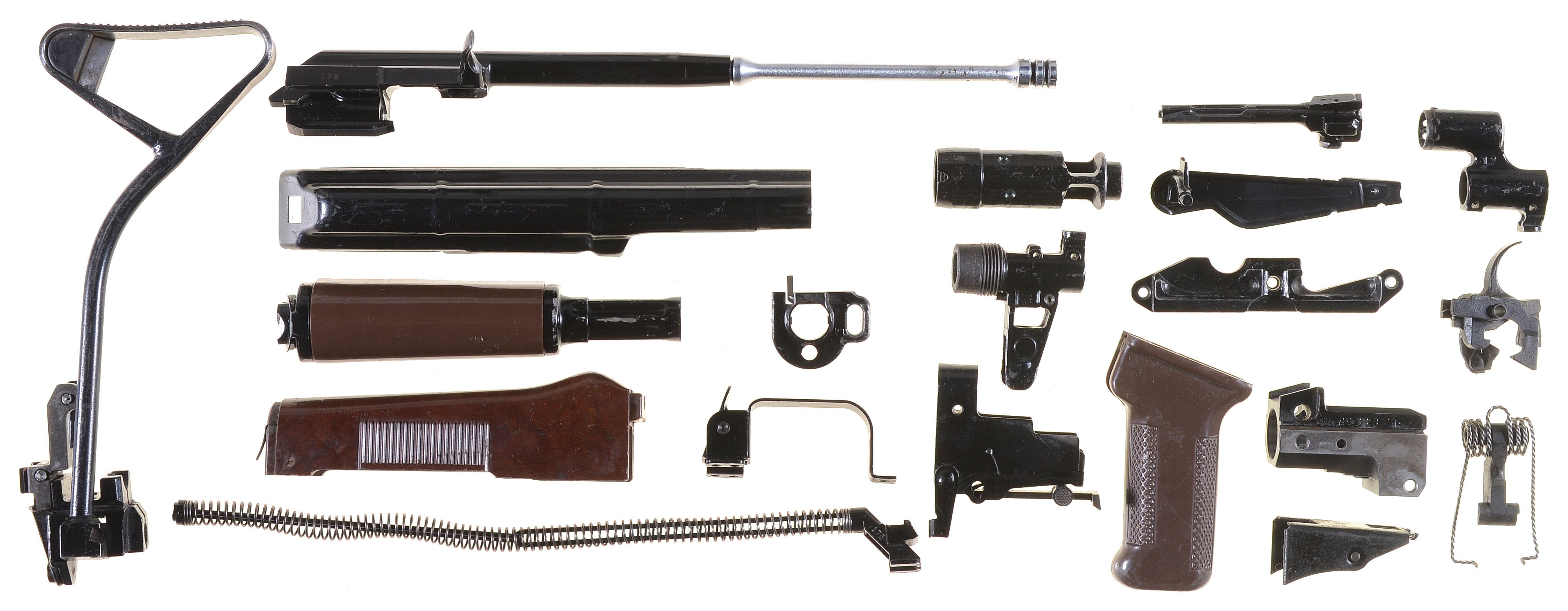 E&L製？　AKS-74N 外装パーツ　ジャンク品 East German MPi-AKS-74N Pattern Parts | Rock Island Auction