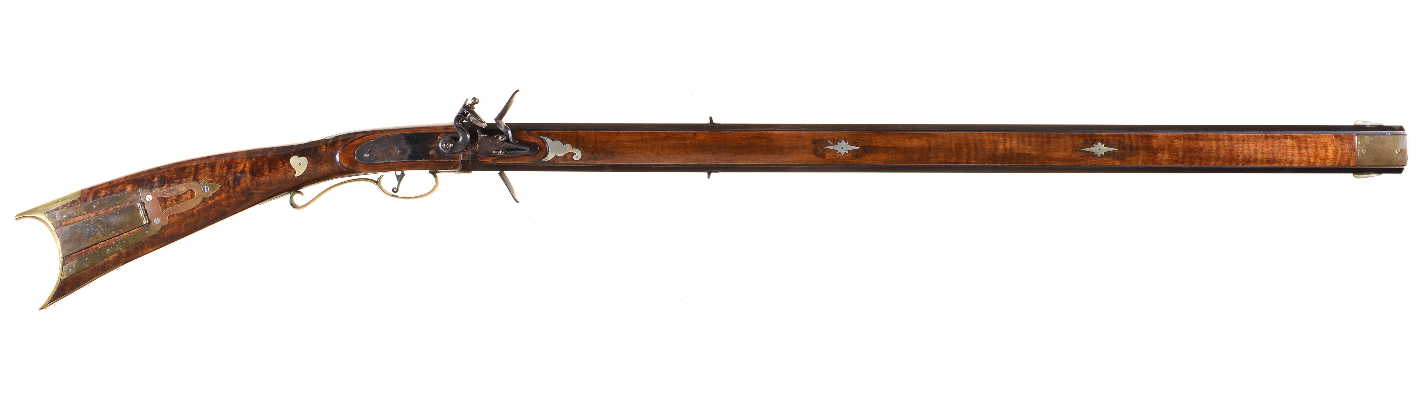 Unmarked Swivel Breech Double Barrel Flintlock Rifle | Rock Island Auction