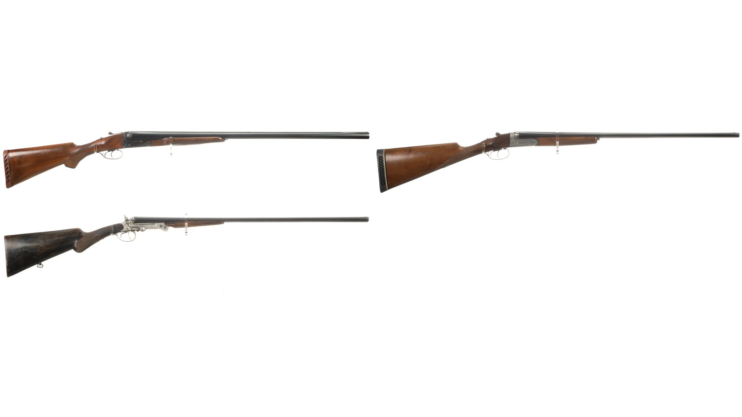 Three Spanish Double Barrel Shotguns | Rock Island Auction