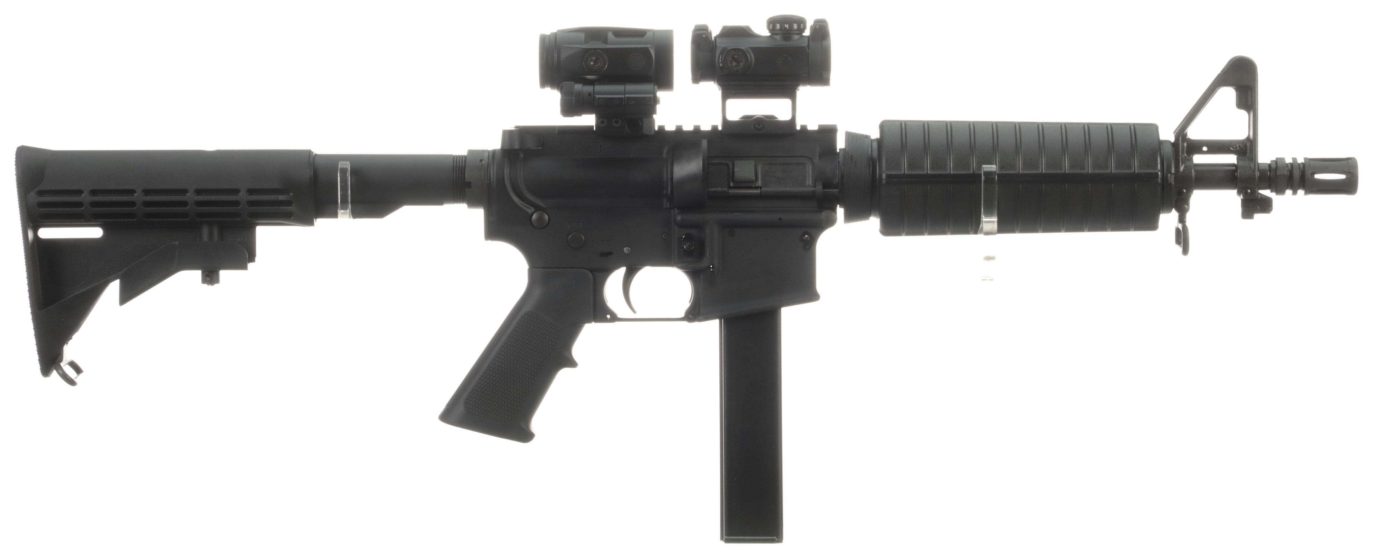 Colt AR-15 9mm Semi-Automatic Class III/NFA Short Barreled Rifle