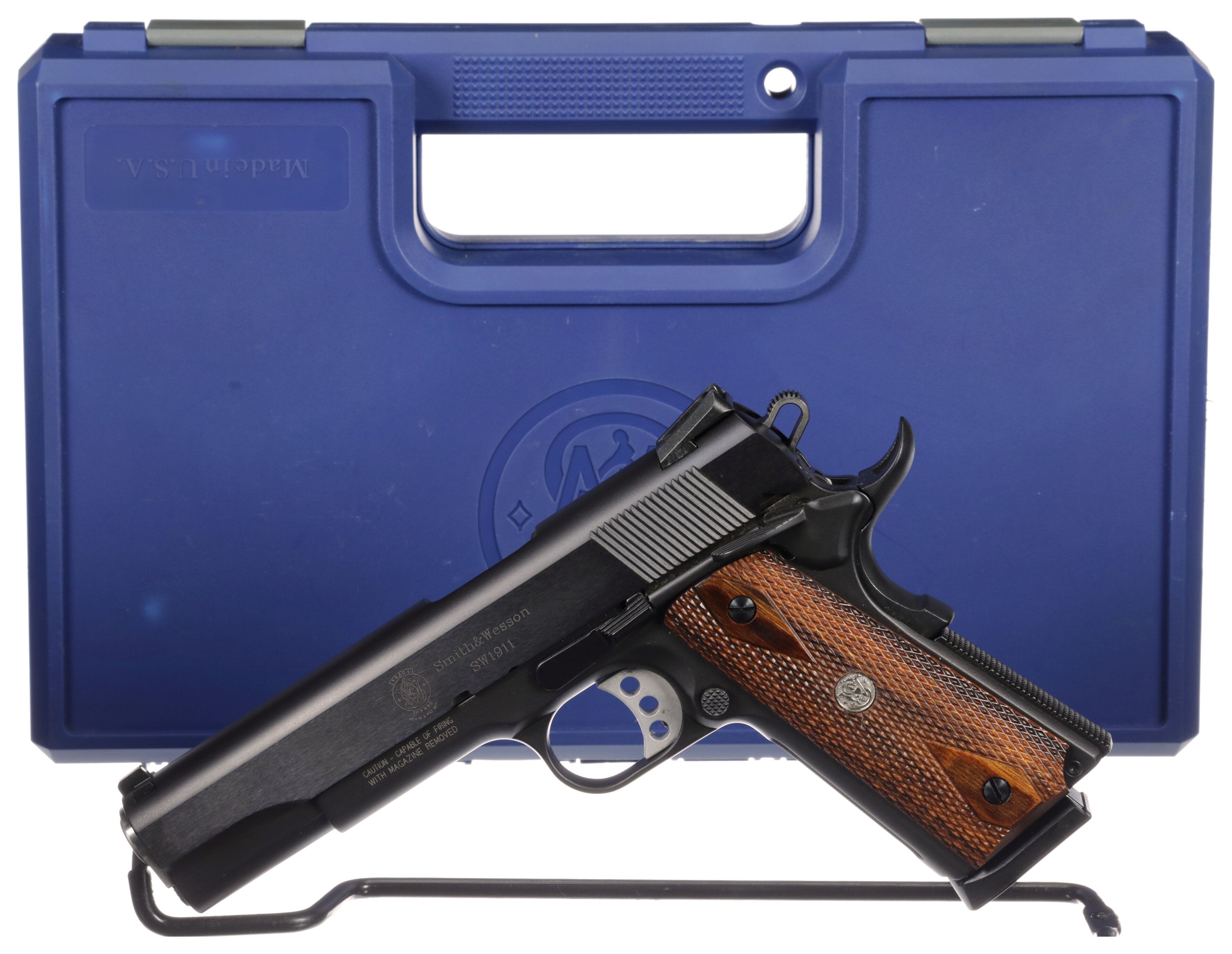 Smith & Wesson Model SW1911 Semi-Automatic Pistol with Case | Rock