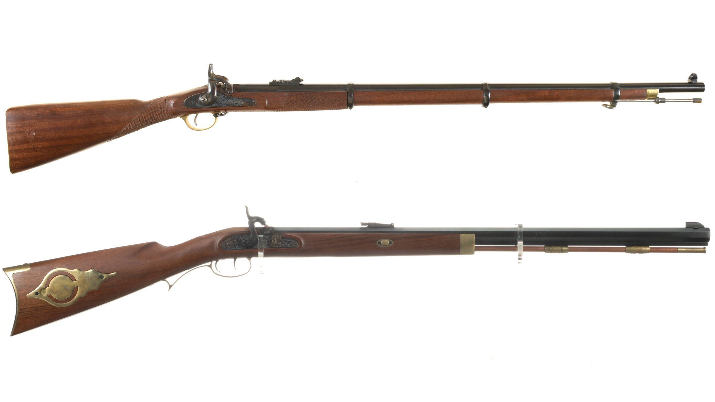 Two Percussion Rifles Rock Island Auction