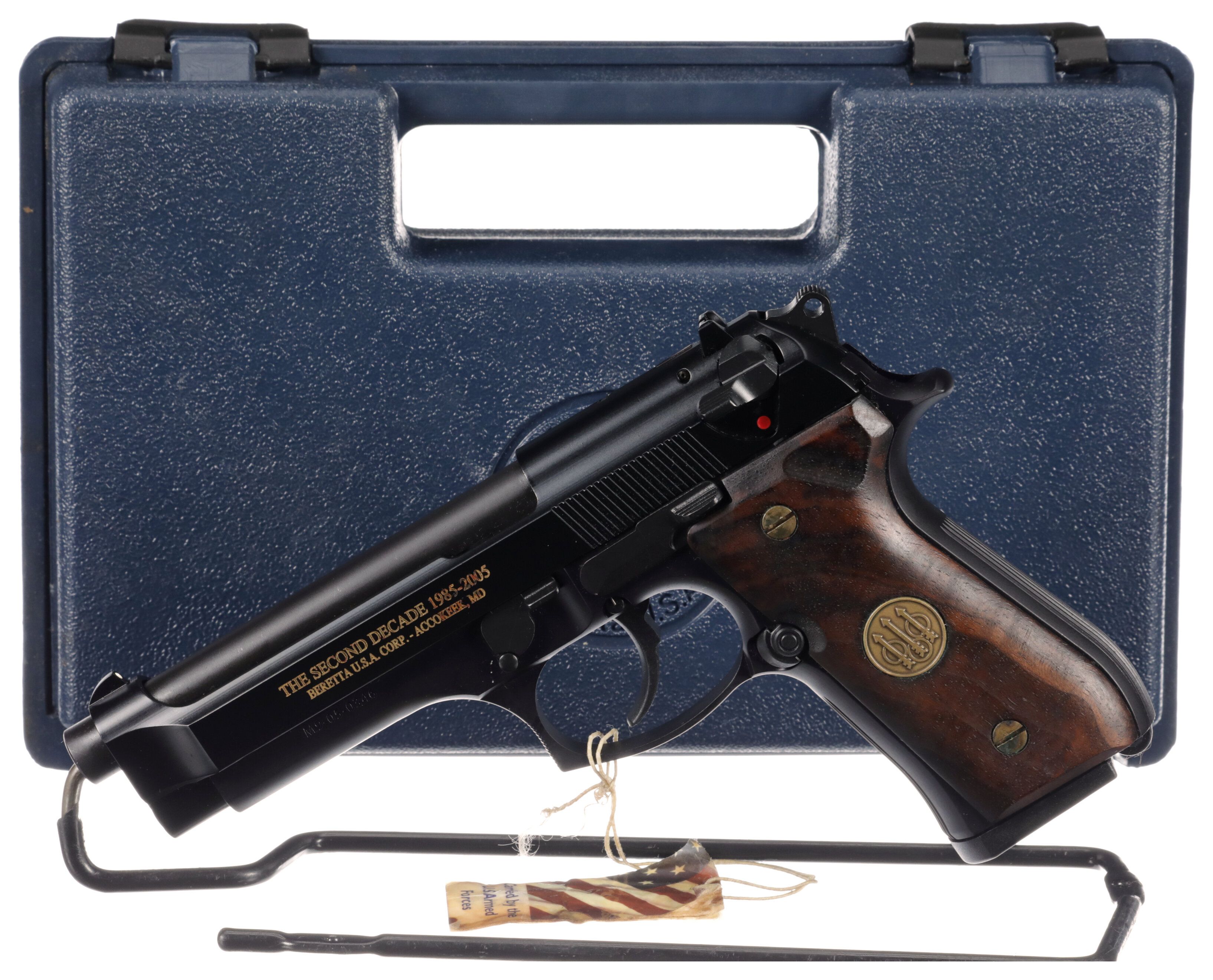 Beretta M9 Second Decade America's Defender Commemorative Pistol