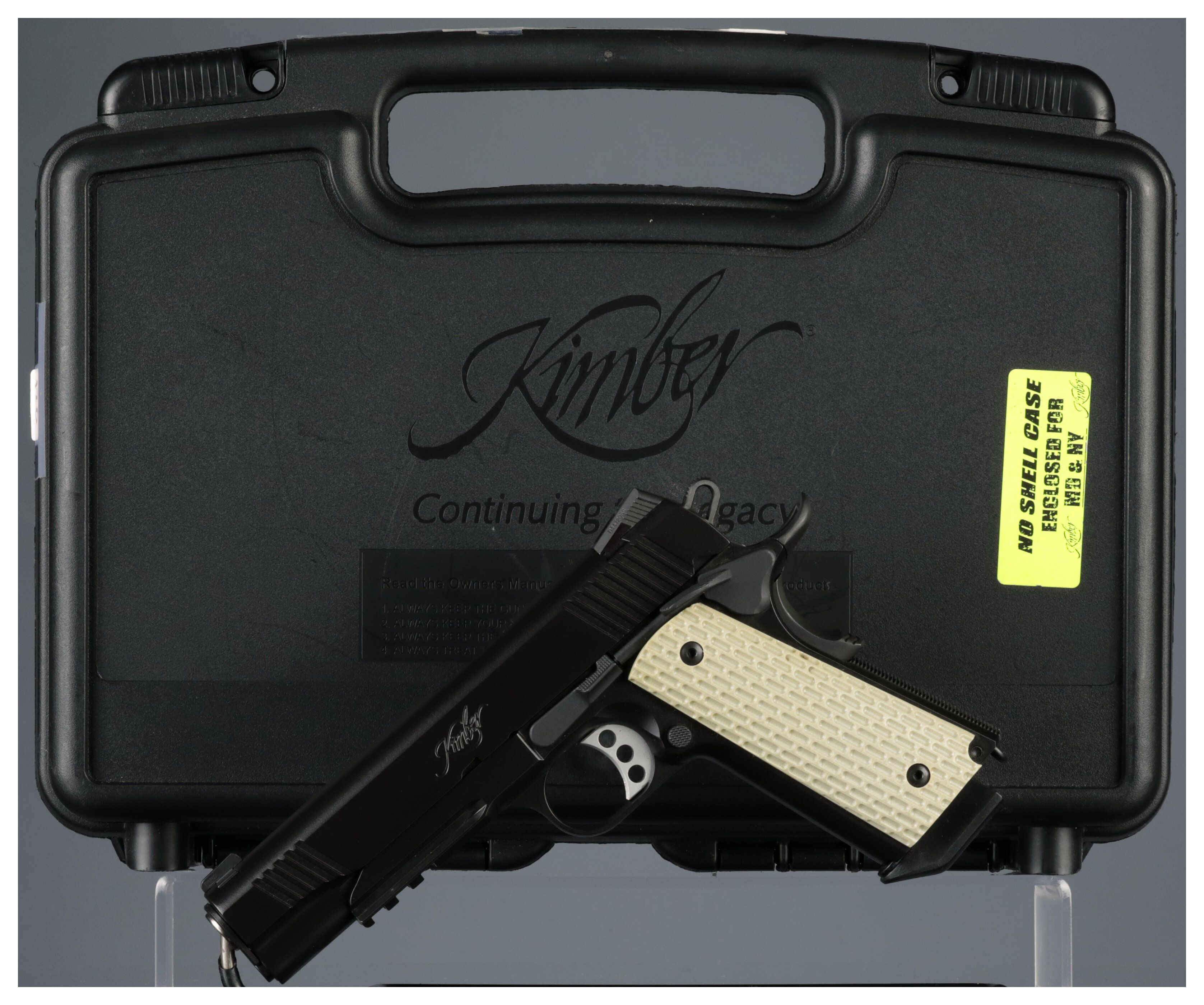 Kimber Warrior II Semi-Automatic Pistol with Case | Rock Island Auction