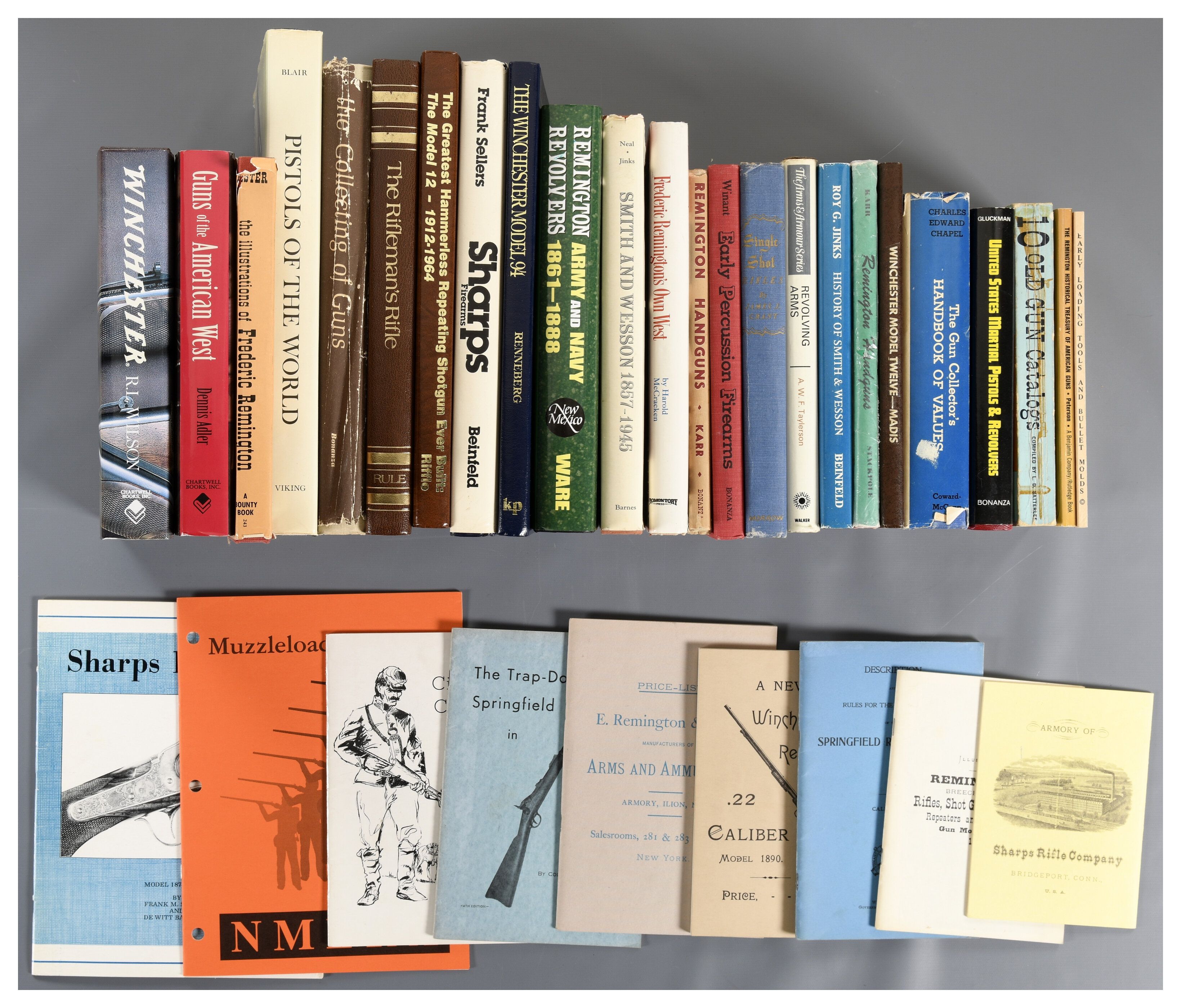 Firearms Reference Table Group of Firearms Reference Books and Information | Rock Island Auction