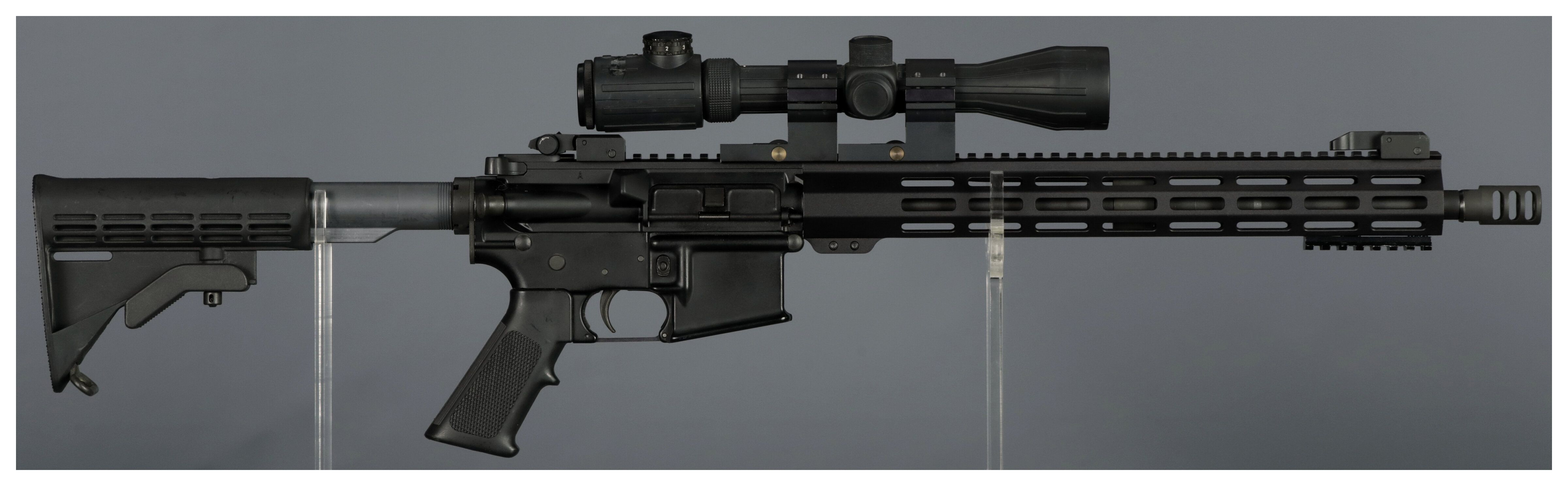 Olympic Arms CAR-AR Semi-Automatic Rifle with Scope | Rock Island Auction
