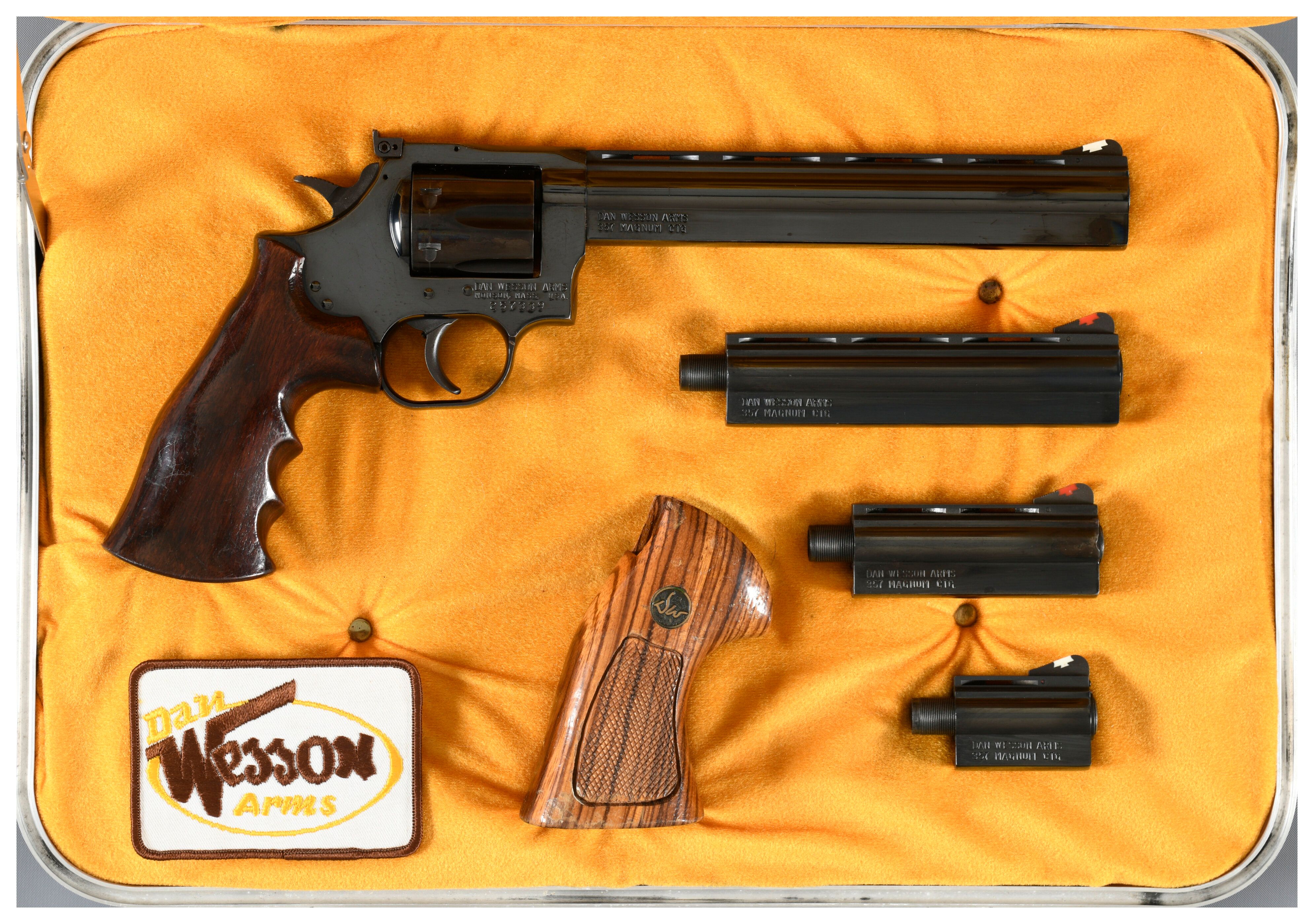 Dan Wesson Model 15 Revolver with Extra Barrels | Rock Island Auction